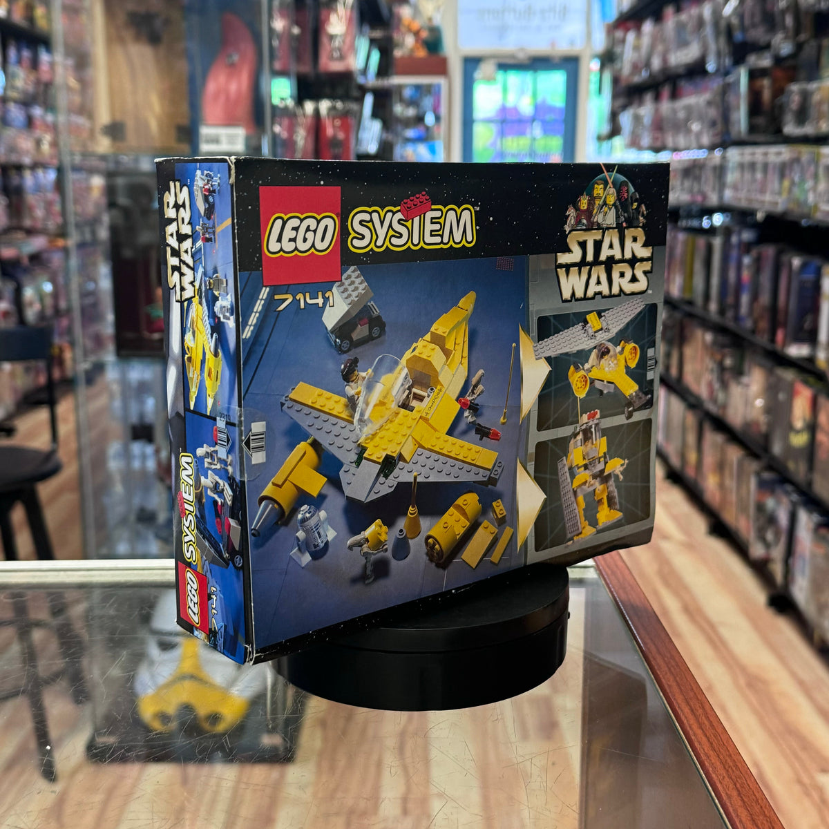 Star Wars Naboo Fighter Set 7141 (LEGO Mini Build Set, Star Wars) Sealed product image 4, provided for visual reference and