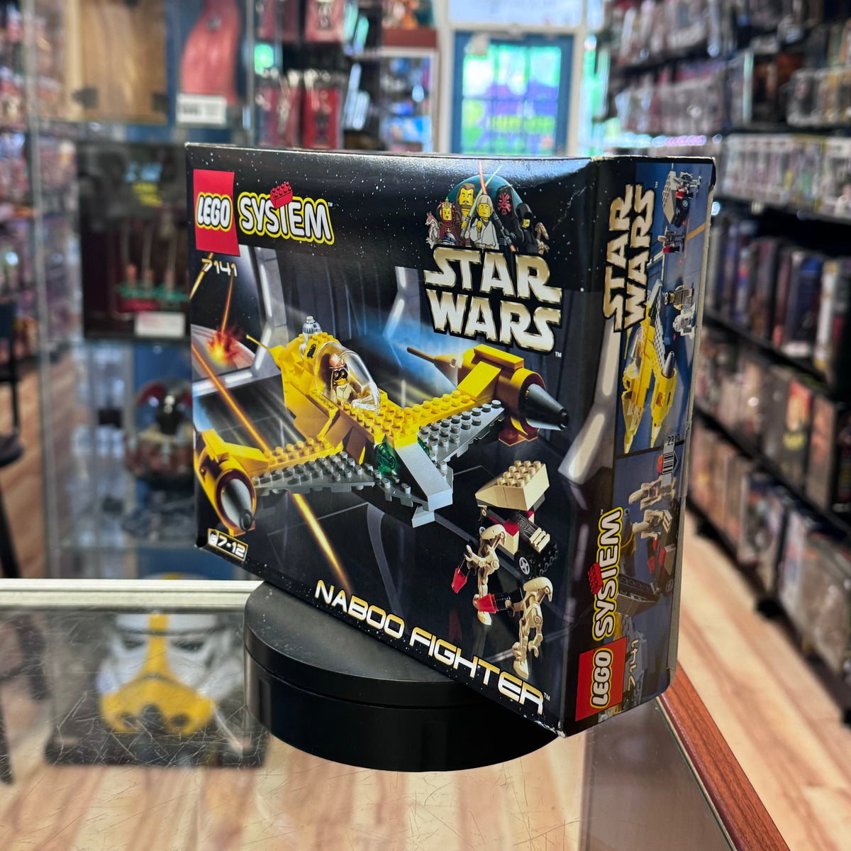 Star Wars Naboo Fighter Set 7141 (LEGO Mini Build Set, Star Wars) Sealed product image 5, provided for visual reference and