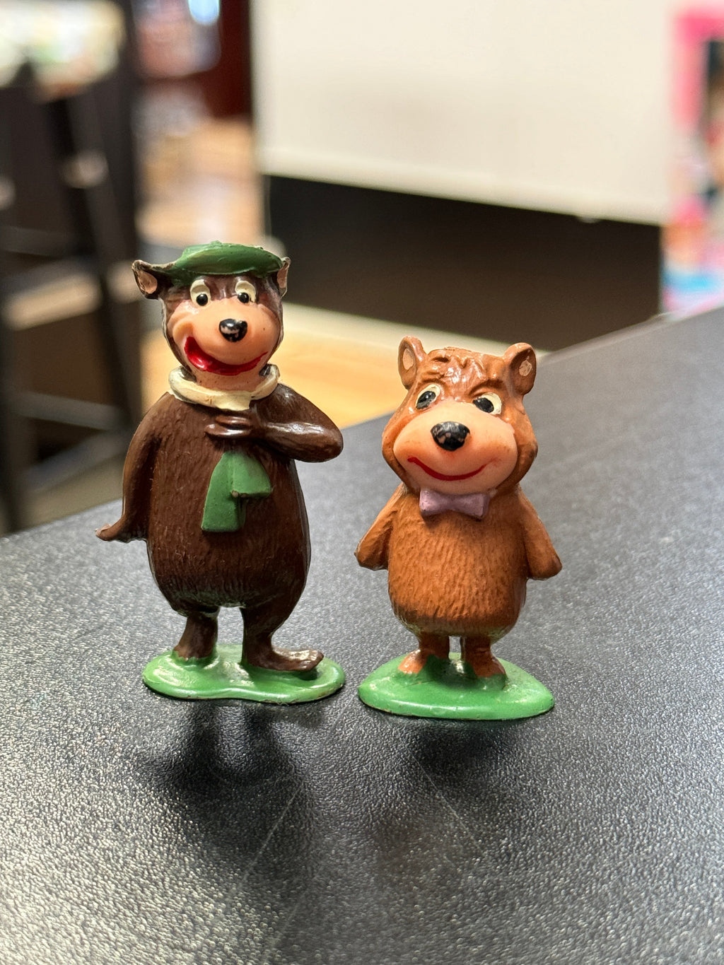 Yogi Bear & Boo Boo Miniature Figure (Vintage Marx, Hanana Barbara) product image 1, provided for visual reference and