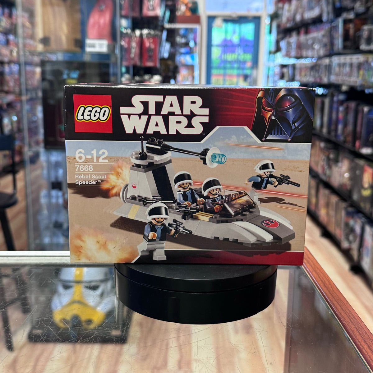 Rebel Scout Speeder Set 7668 (LEGO Mini Build Set, Star Wars) Sealed product image 1, provided for visual reference and