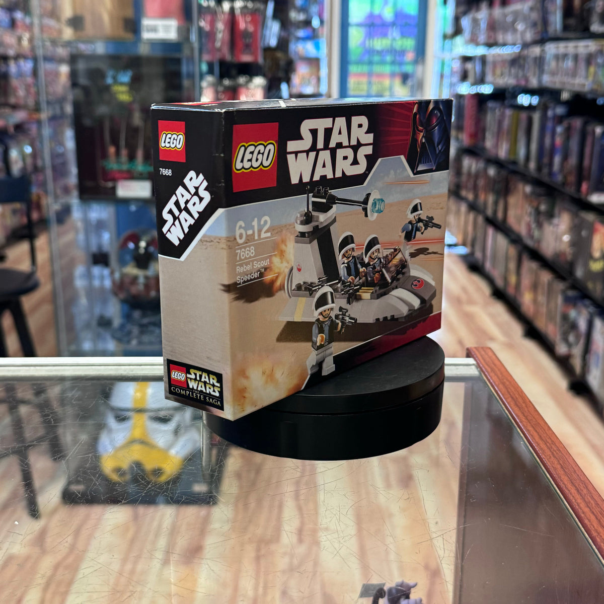 Rebel Scout Speeder Set 7668 (LEGO Mini Build Set, Star Wars) Sealed product image 2, provided for visual reference and