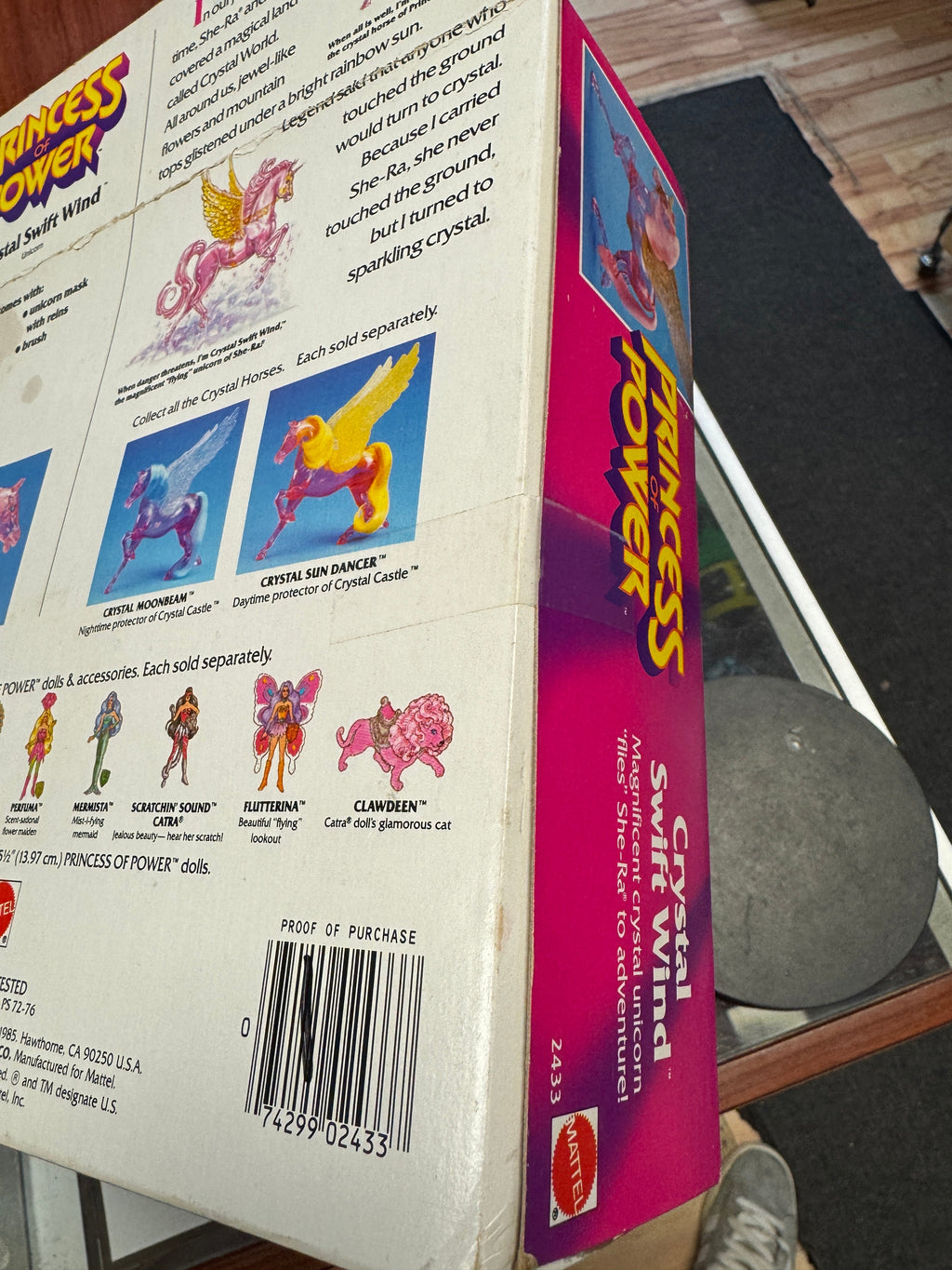 She-Ra Crystal Swift Wind (Princess of Power, Mattel) **NEW IN BOX** product image 13, provided for visual reference and