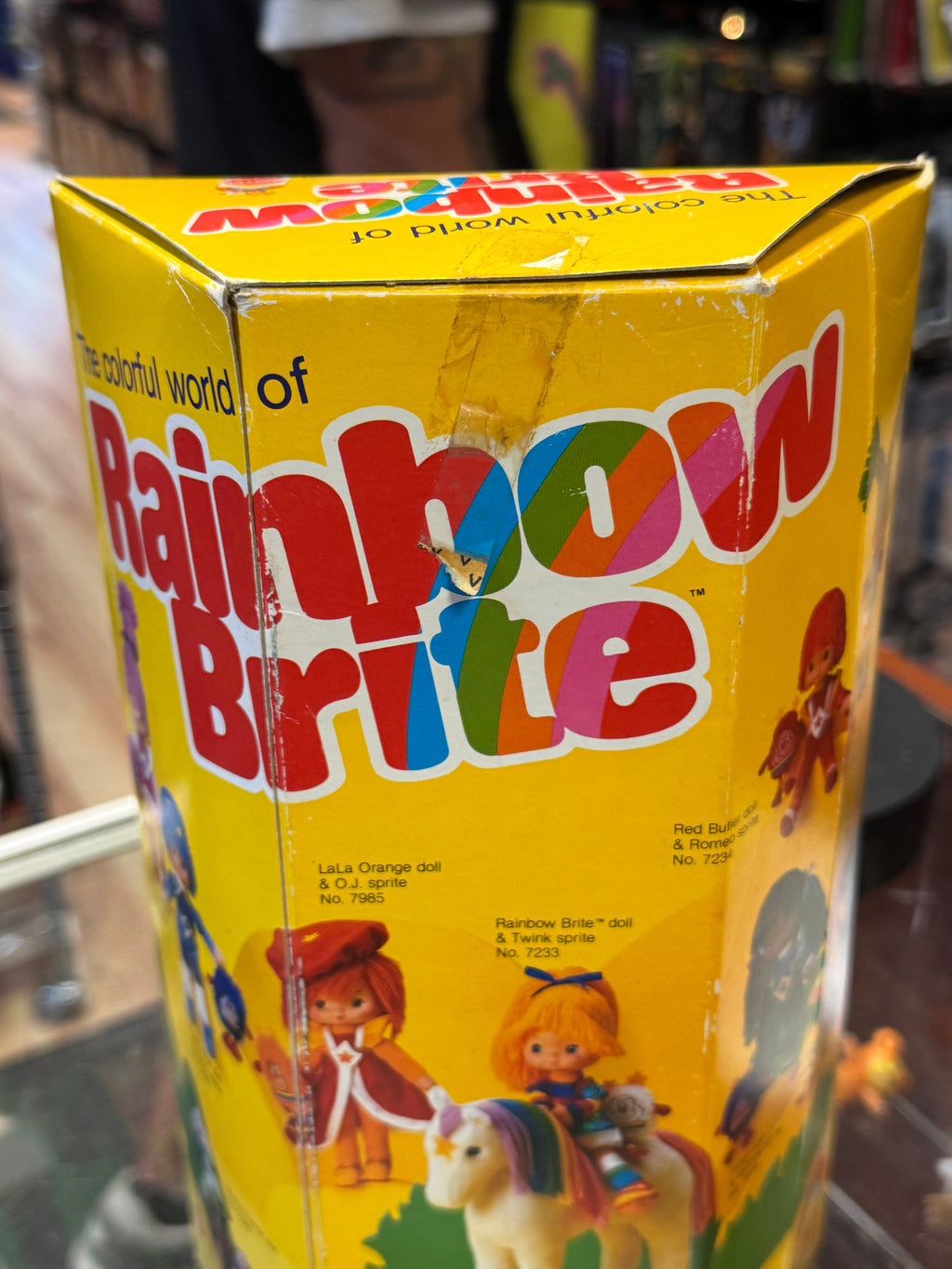 Shy Violet Doll with IQ Sprite (Vintage Rainbow Brite, Mattel) **NEW OPEN BOX** product image 9, provided for visual