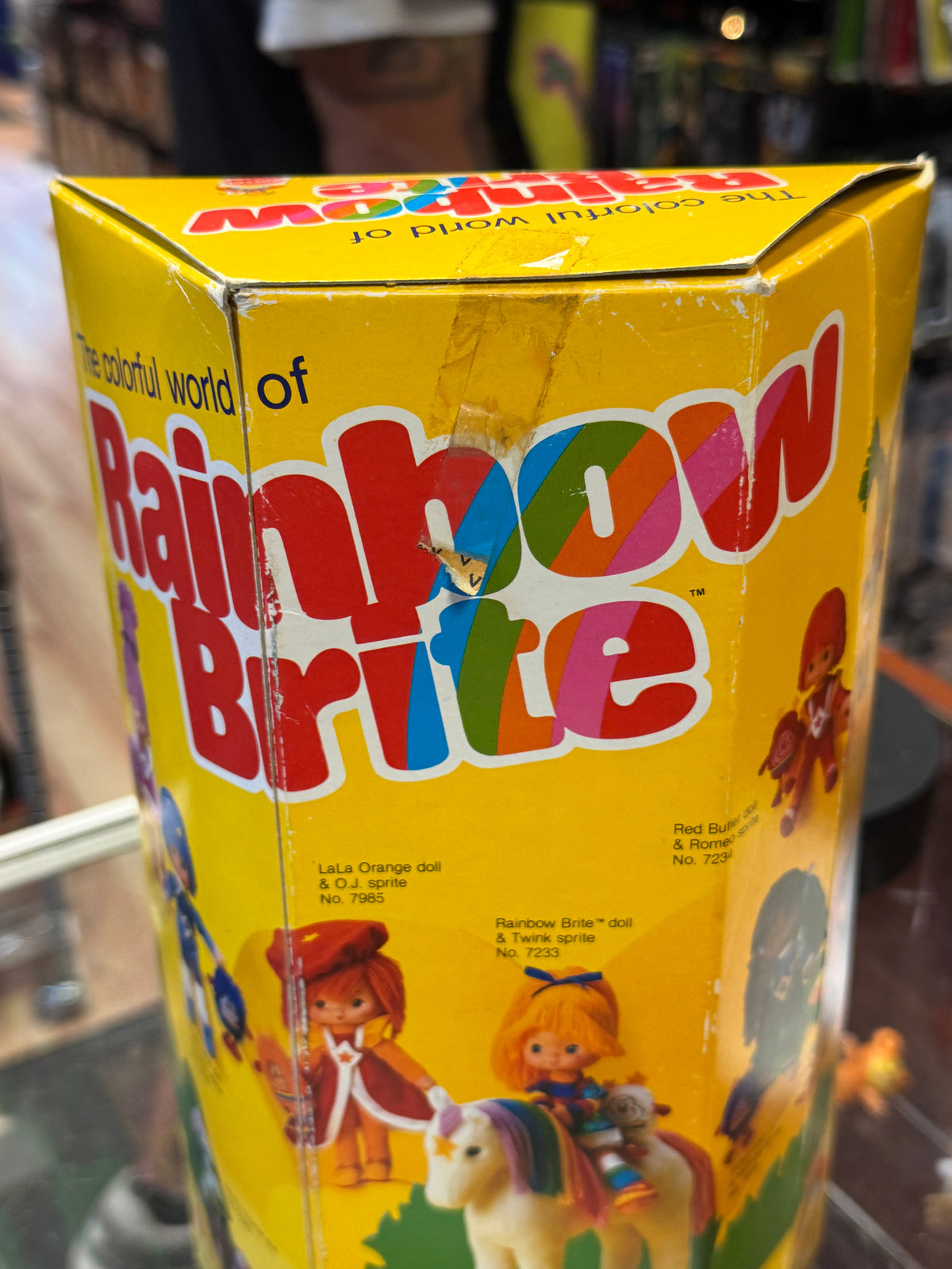 Shy Violet Doll with IQ Sprite (Vintage Rainbow Brite, Mattel) **NEW OPEN BOX** product image 9, provided for visual