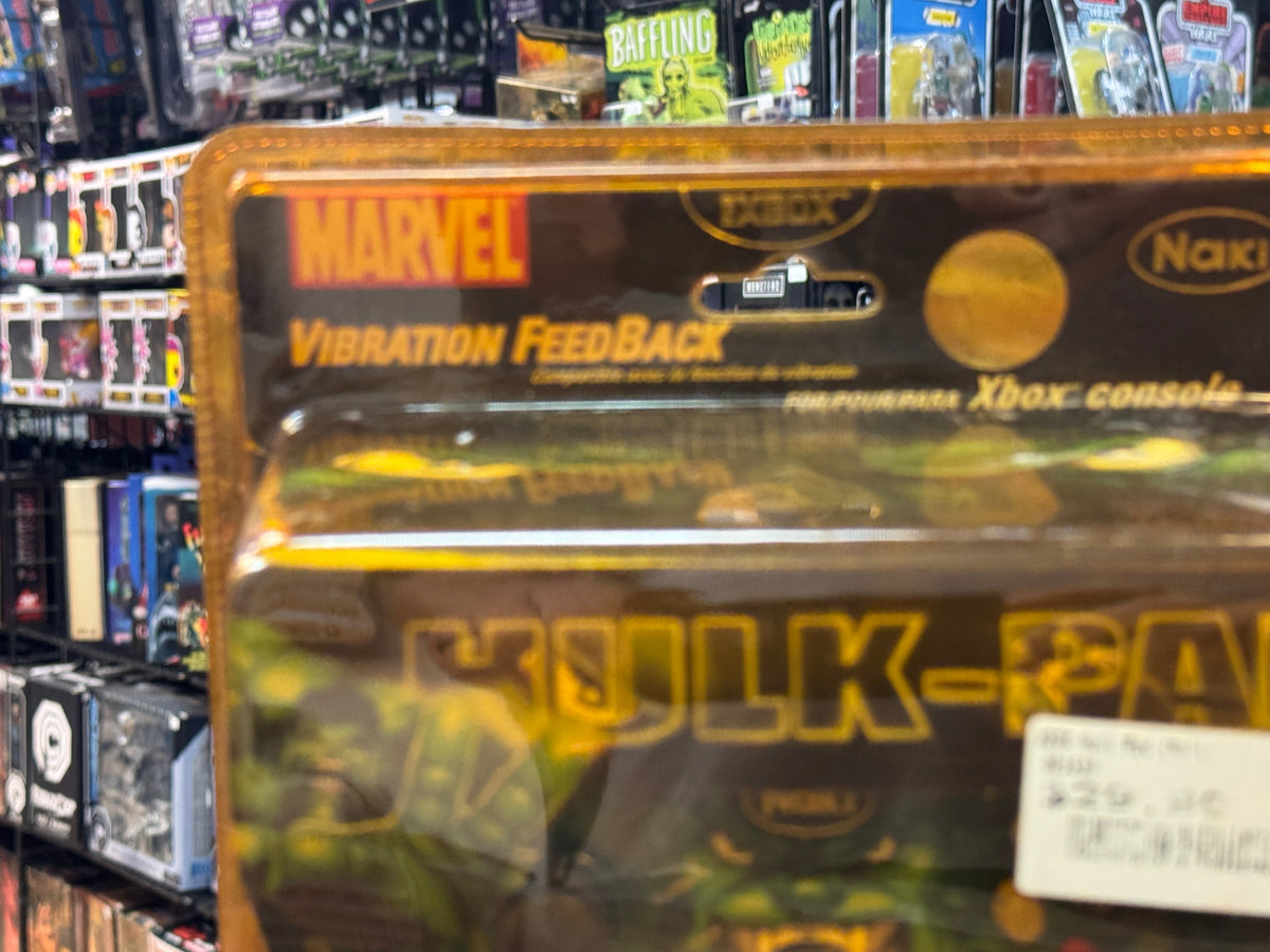 Incredible Hulk Controller Pad (Microsoft X-Box, Marvel) SEALED product image 16, provided for visual reference and product