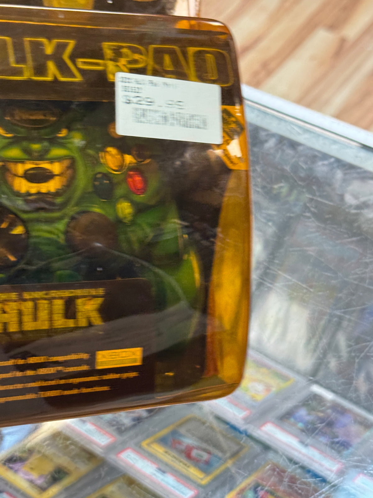 Incredible Hulk Controller Pad (Microsoft X-Box, Marvel) SEALED product image 2, provided for visual reference and product