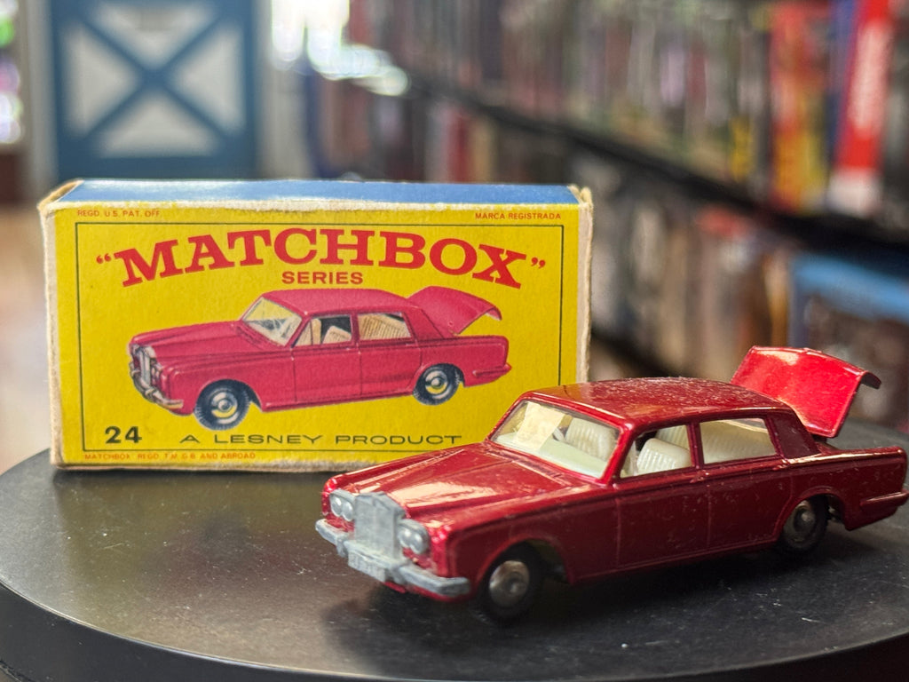 Rolls Royce Silver Shadow Diecast (Vintage Matchbox, Lesney) product image 1, provided for visual reference and product