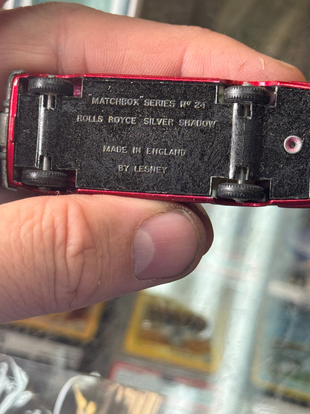 Rolls Royce Silver Shadow Diecast (Vintage Matchbox, Lesney) product image 4, provided for visual reference and product