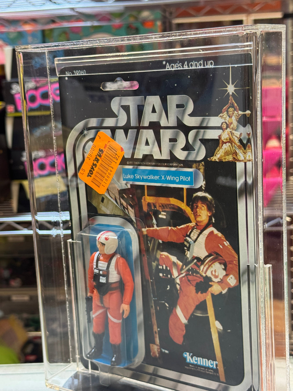 X-Wing Luke Skywalker ANH 21A (Vintage Star Wars, Kenner) **CAS Graded 75** product image 8, provided for visual reference