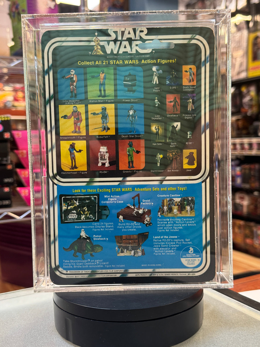 X-Wing Luke Skywalker ANH 21A (Vintage Star Wars, Kenner) **CAS Graded 75** product image 6, provided for visual reference