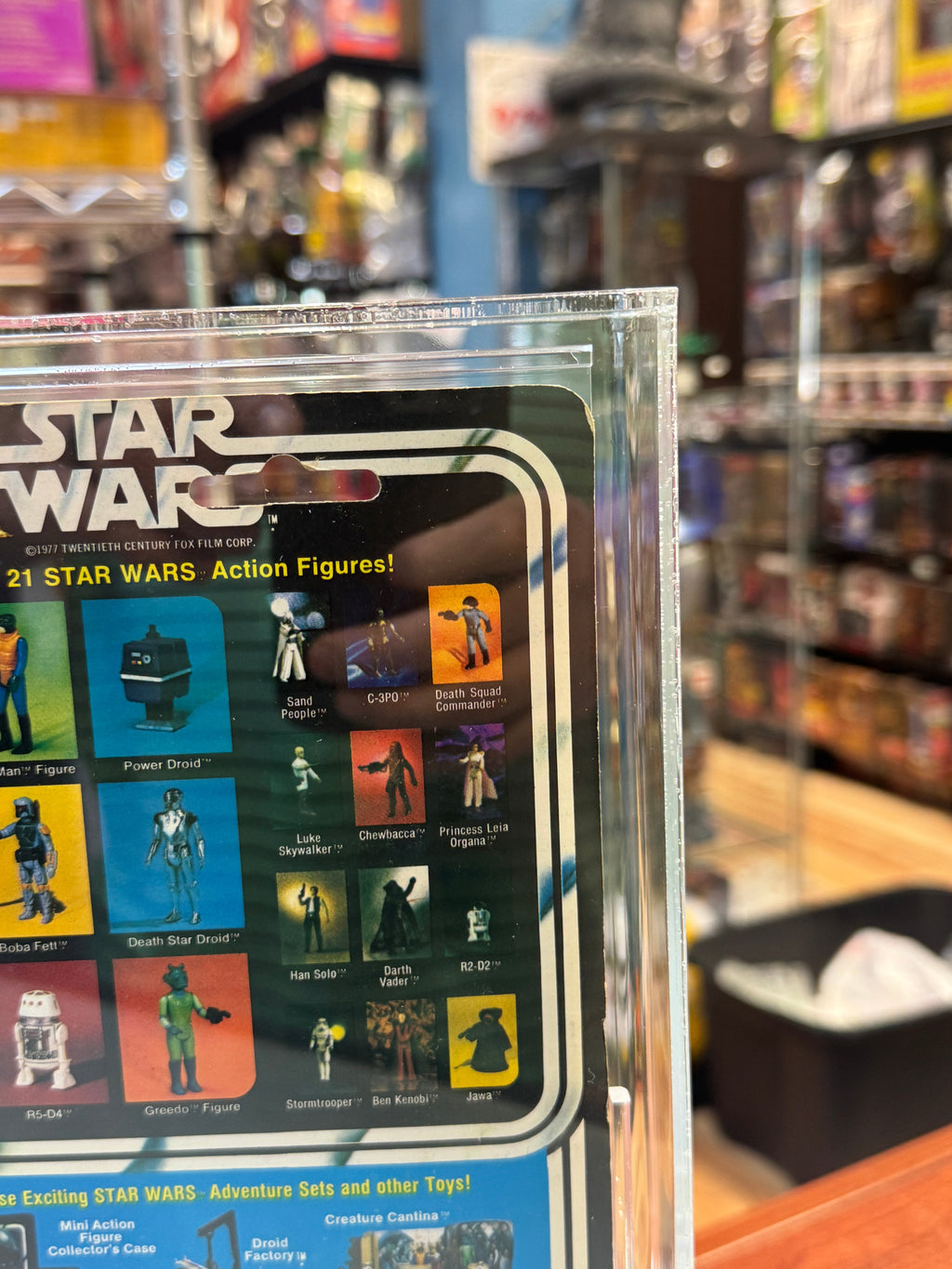 X-Wing Luke Skywalker ANH 21A (Vintage Star Wars, Kenner) **CAS Graded 75** product image 4, provided for visual reference