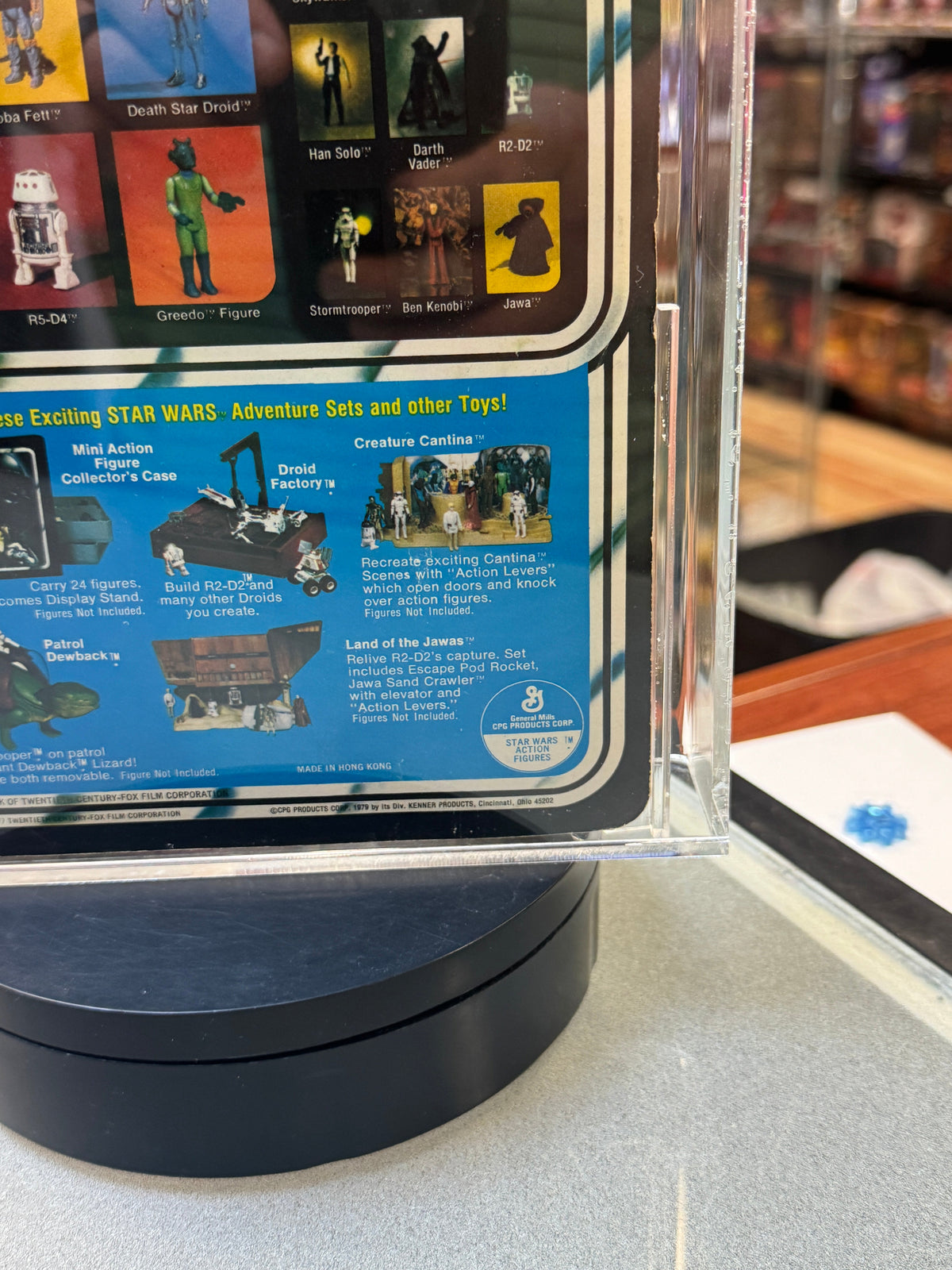 X-Wing Luke Skywalker ANH 21A (Vintage Star Wars, Kenner) **CAS Graded 75** product image 3, provided for visual reference