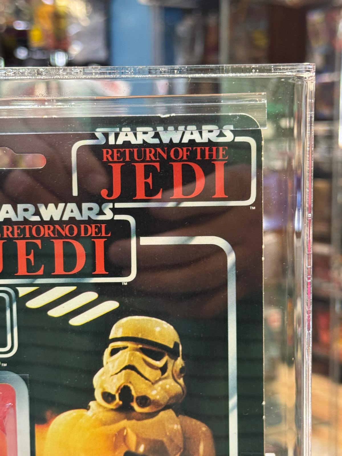 Stormtrooper TriLogo 70B (Vintage Star Wars, Kenner) **CAS Graded 75** product image 10, provided for visual reference and