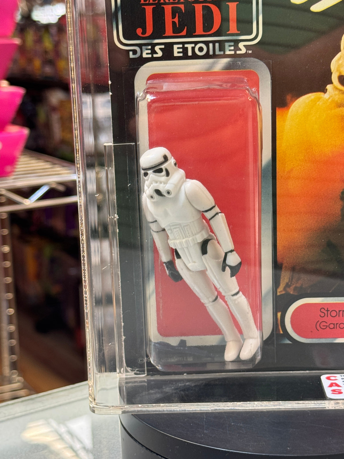 Stormtrooper TriLogo 70B (Vintage Star Wars, Kenner) **CAS Graded 75** product image 8, provided for visual reference and