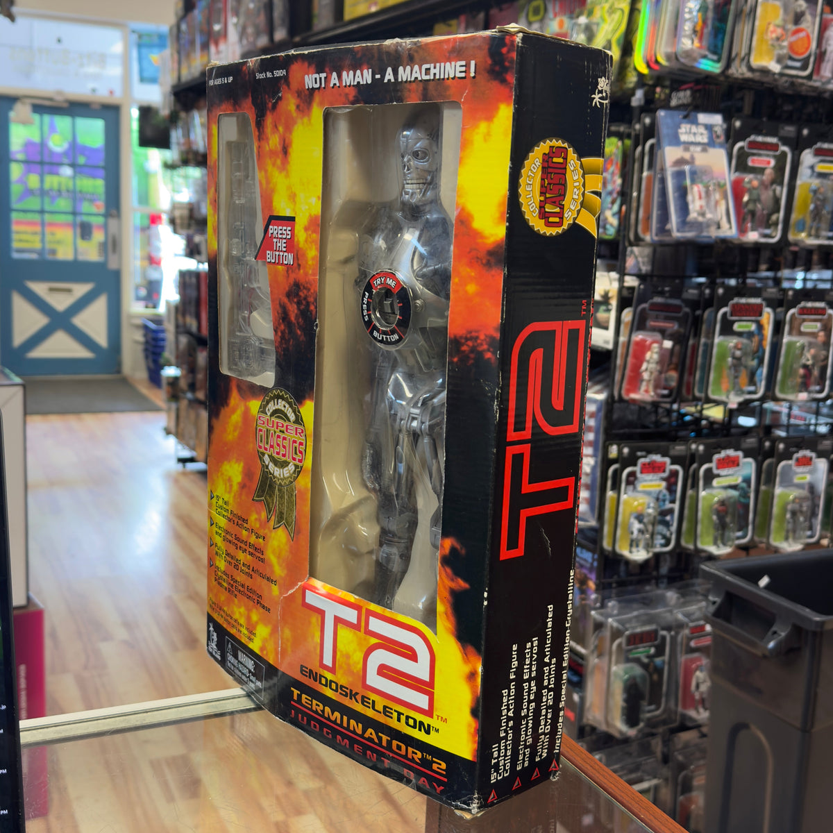 Terminator Endoskeleton 7324 (Terminator 2,Toy Island) Sealed product image 2, provided for visual reference and product