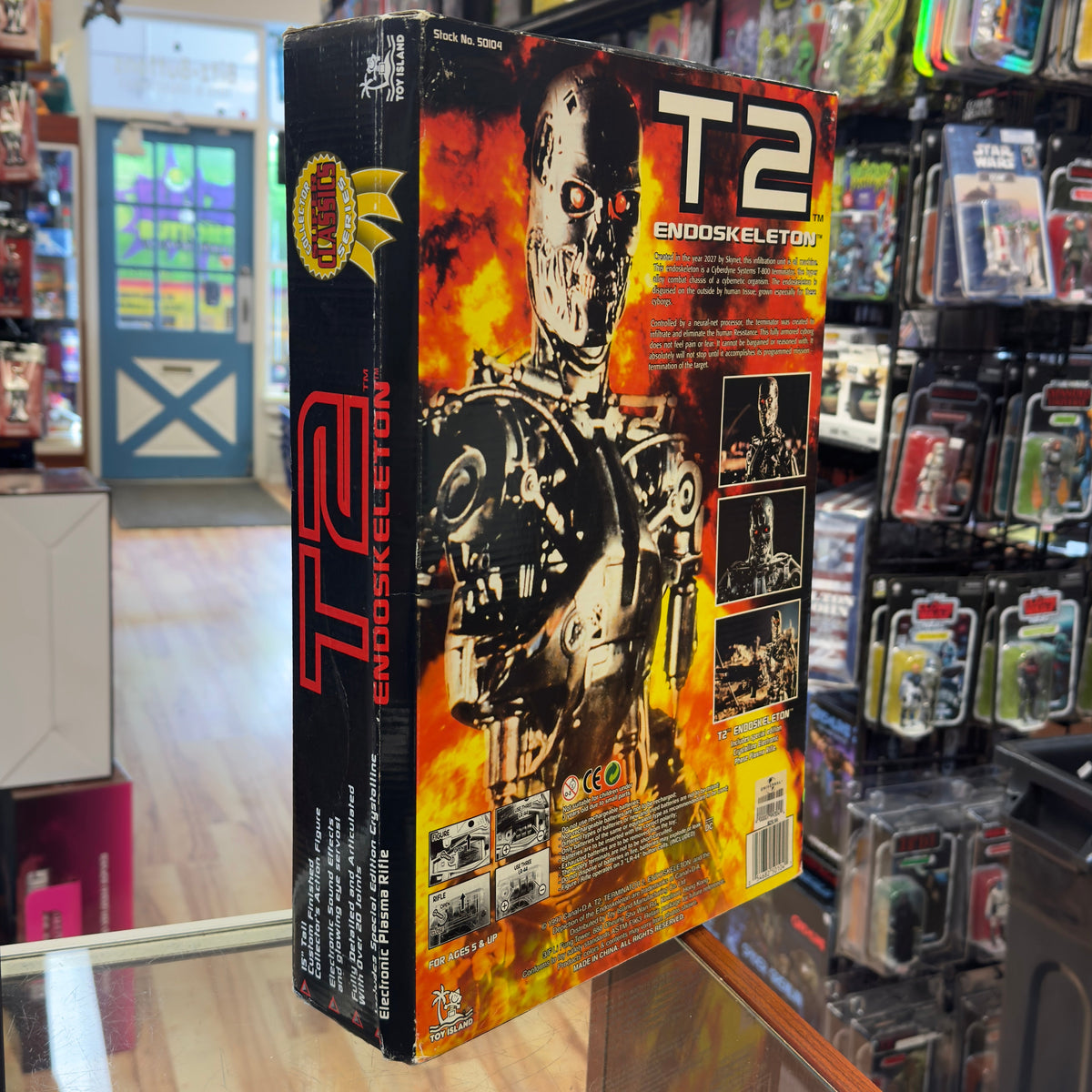 Terminator Endoskeleton 7324 (Terminator 2,Toy Island) Sealed product image 3, provided for visual reference and product