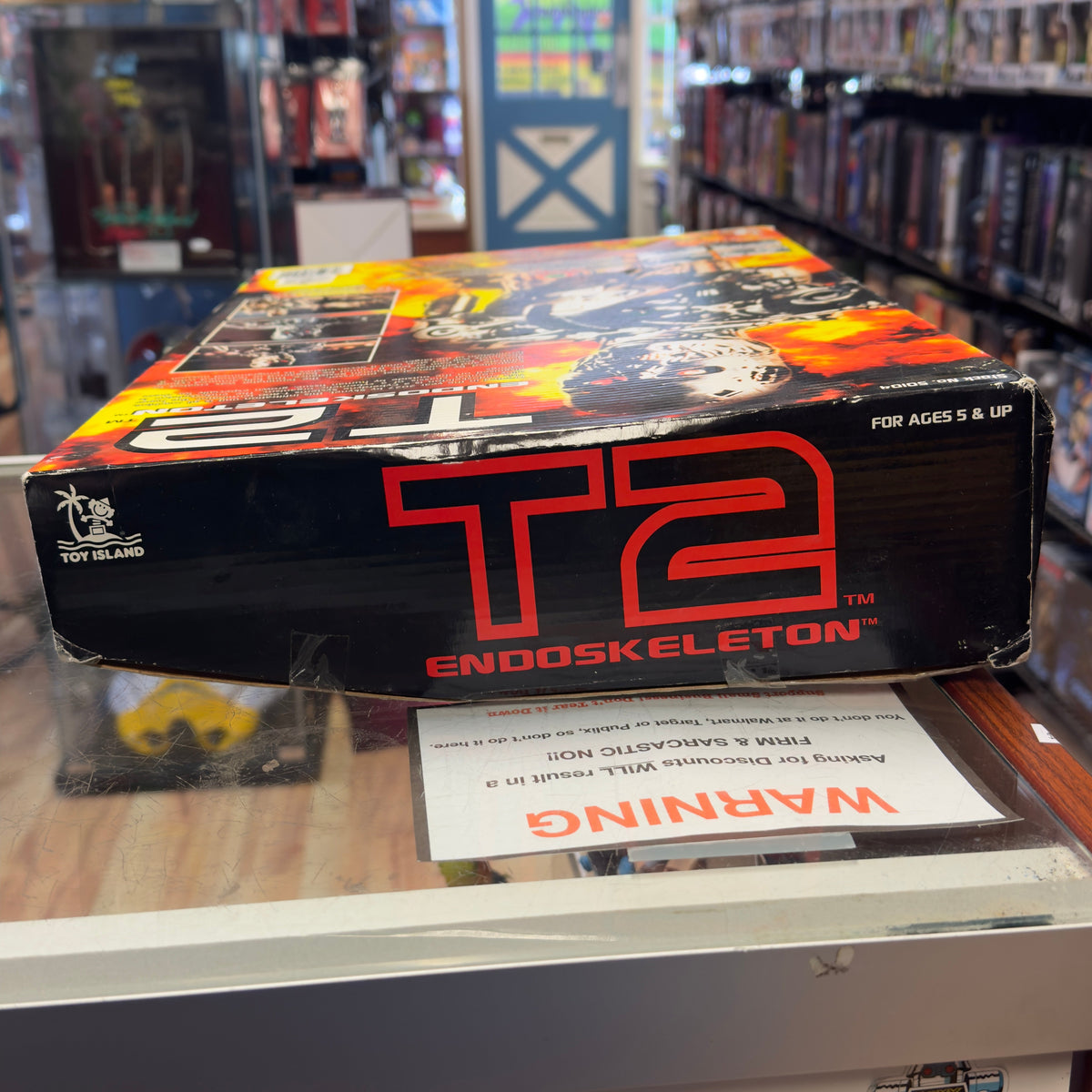 Terminator Endoskeleton 7324 (Terminator 2,Toy Island) Sealed product image 6, provided for visual reference and product