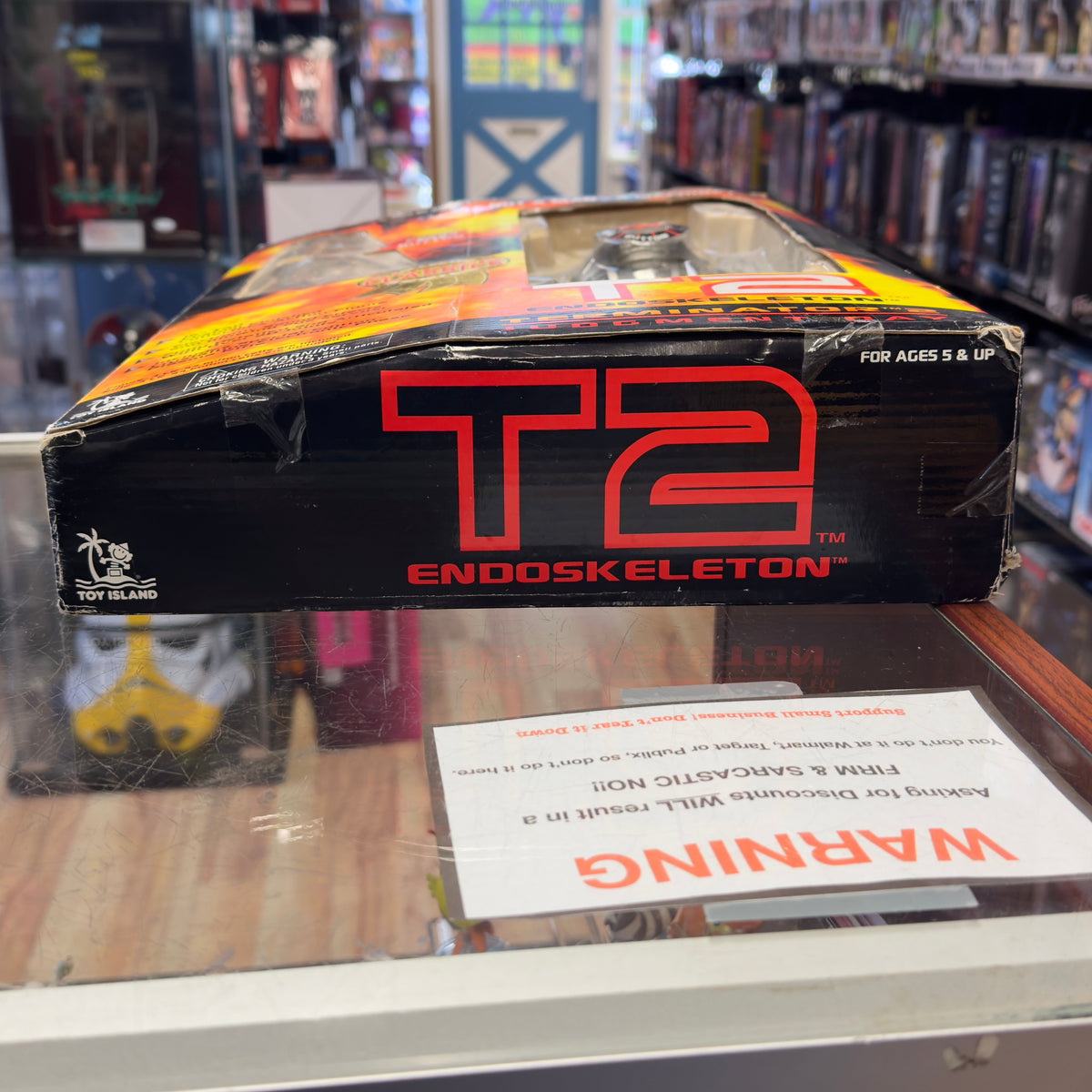 Terminator Endoskeleton 7324 (Terminator 2,Toy Island) Sealed product image 7, provided for visual reference and product