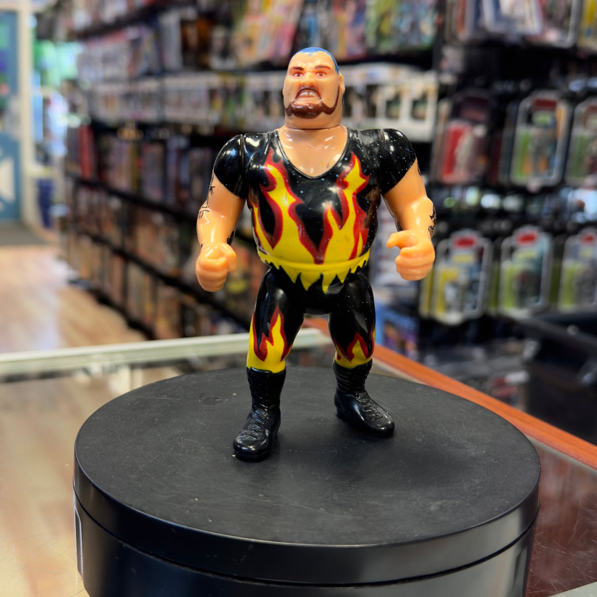 Bam Bam Bigalow 7351 (Vintage WWF WWE, Hasbro) product image 1, provided for visual reference and product detail review