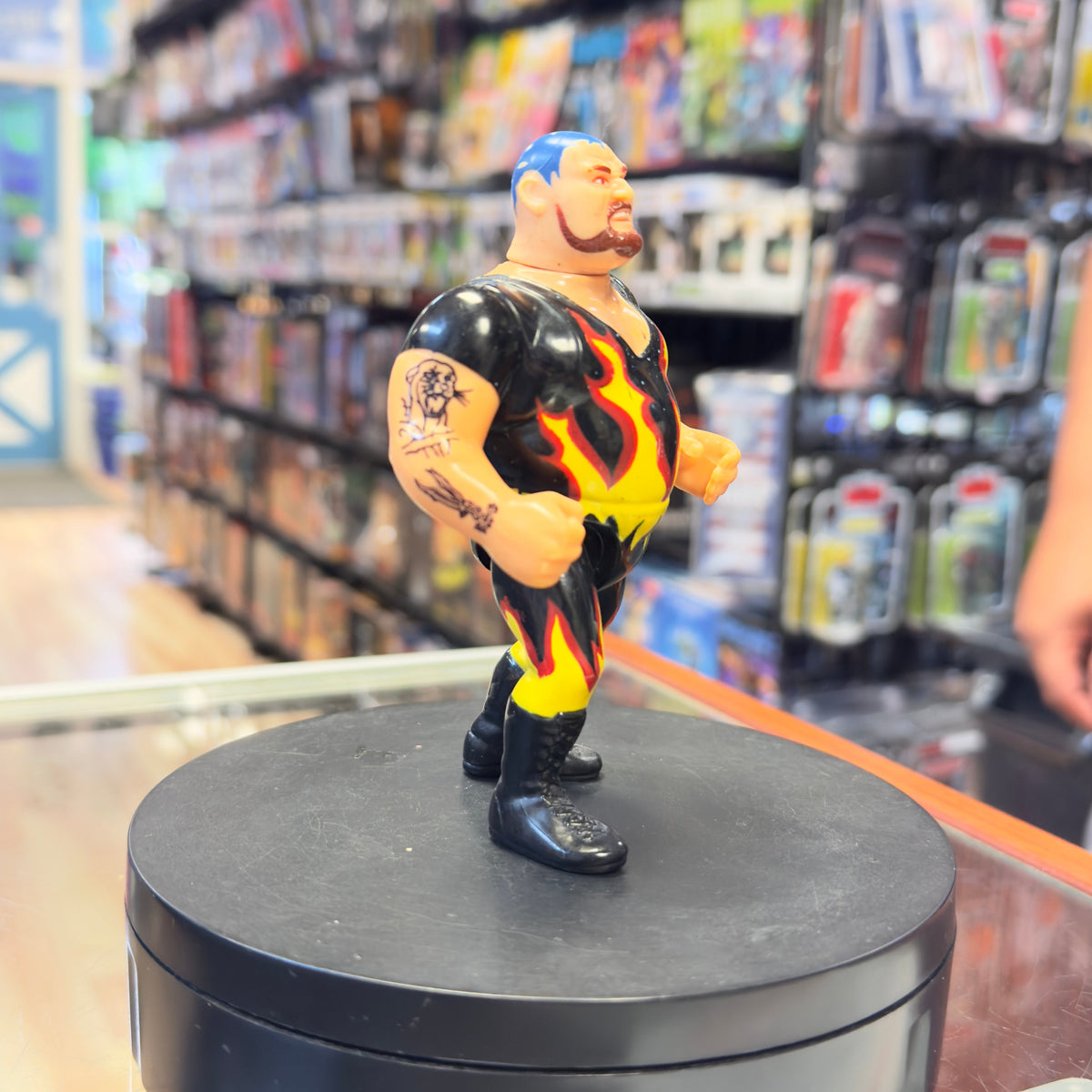 Bam Bam Bigalow 7351 (Vintage WWF WWE, Hasbro) product image 2, provided for visual reference and product detail review