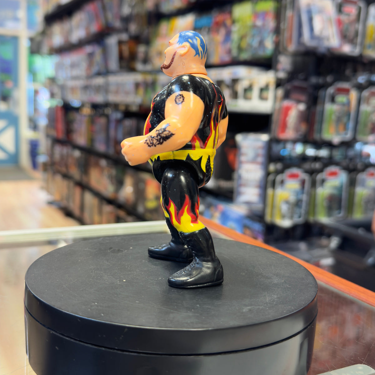 Bam Bam Bigalow 7351 (Vintage WWF WWE, Hasbro) product image 4, provided for visual reference and product detail review