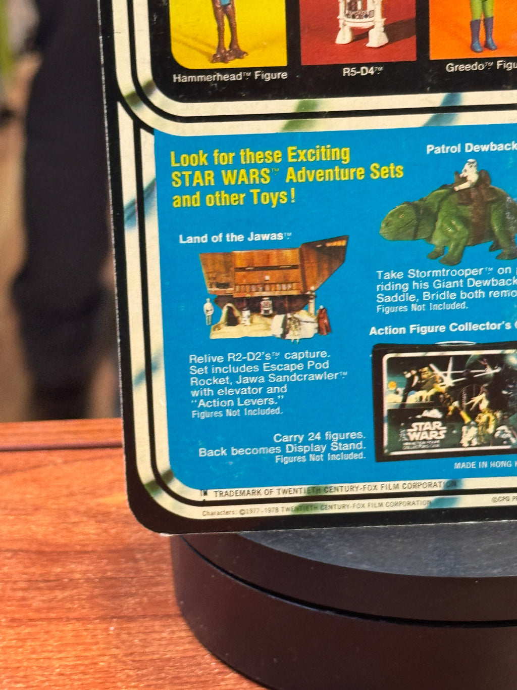 Hammerhead ANH 21B 7235 (Vintage Star Wars, Kenner) SEALED product image 7, provided for visual reference and product detail