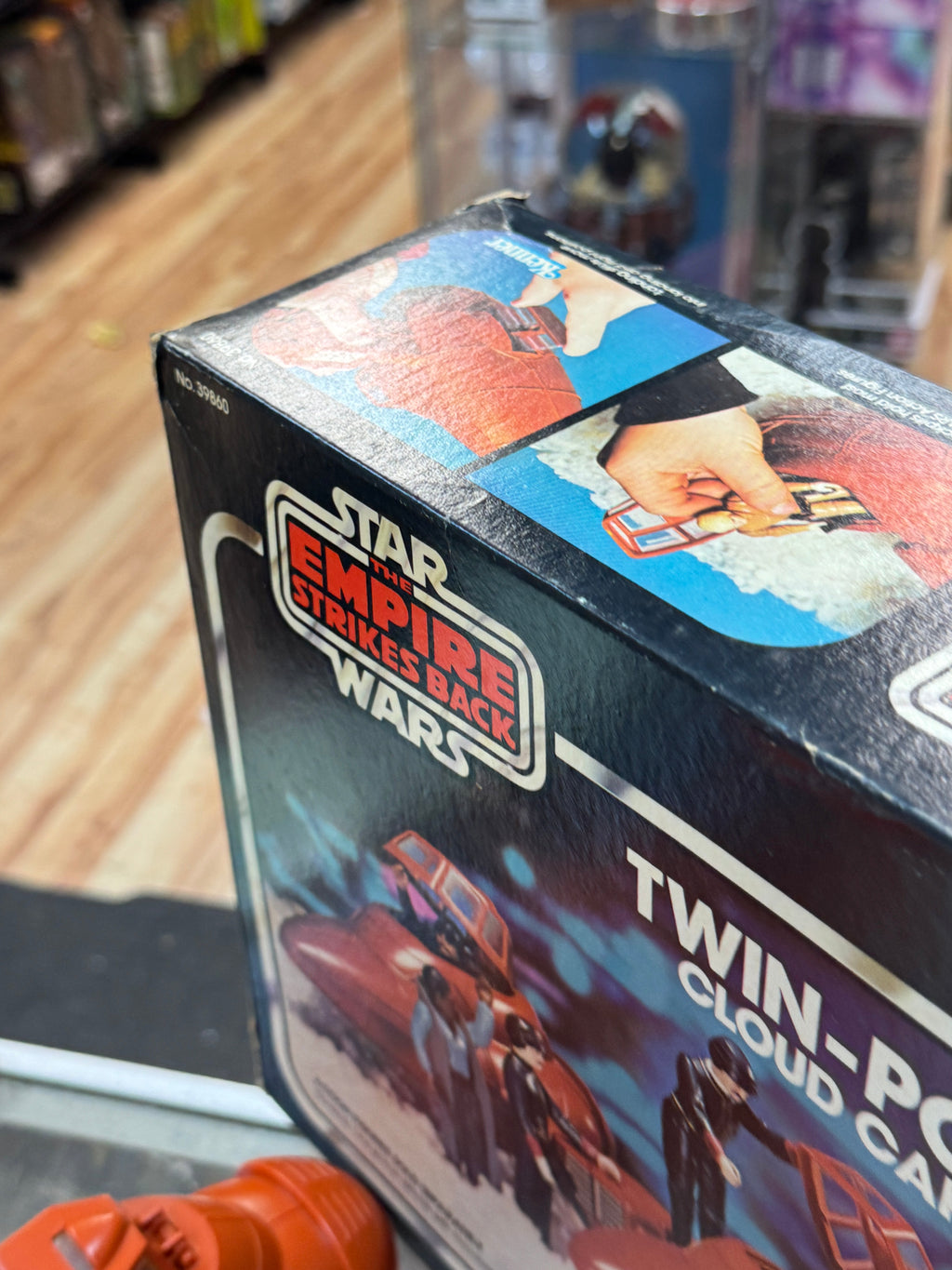 Twin Pod Cloud Car with Box 9303 (Vintage Star Wars, Kenner) COMPLETE product image 6, provided for visual reference and