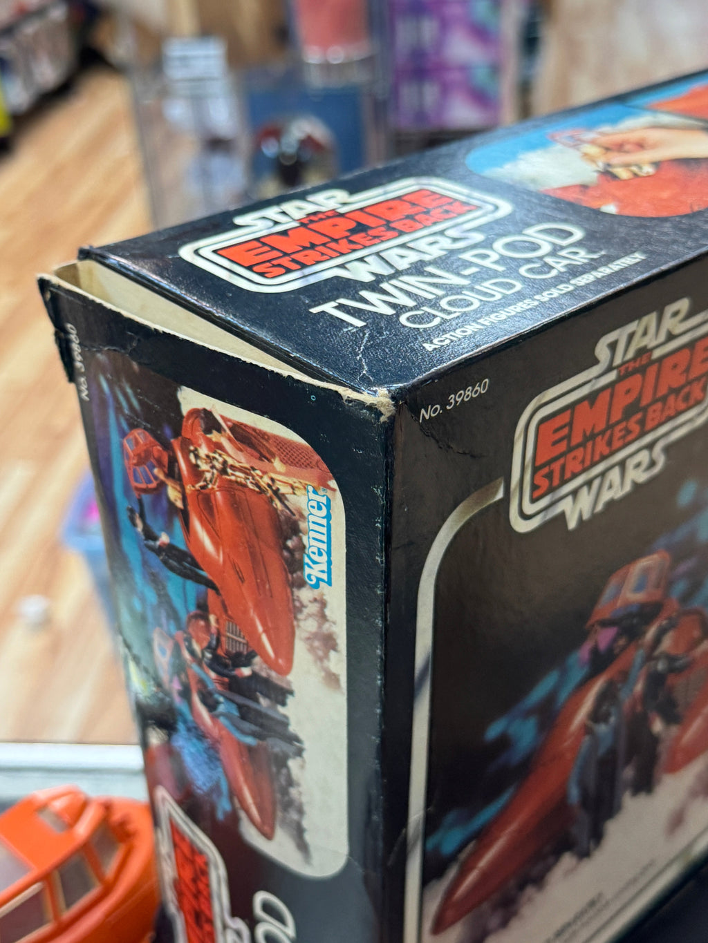 Twin Pod Cloud Car with Box 9303 (Vintage Star Wars, Kenner) COMPLETE product image 7, provided for visual reference and