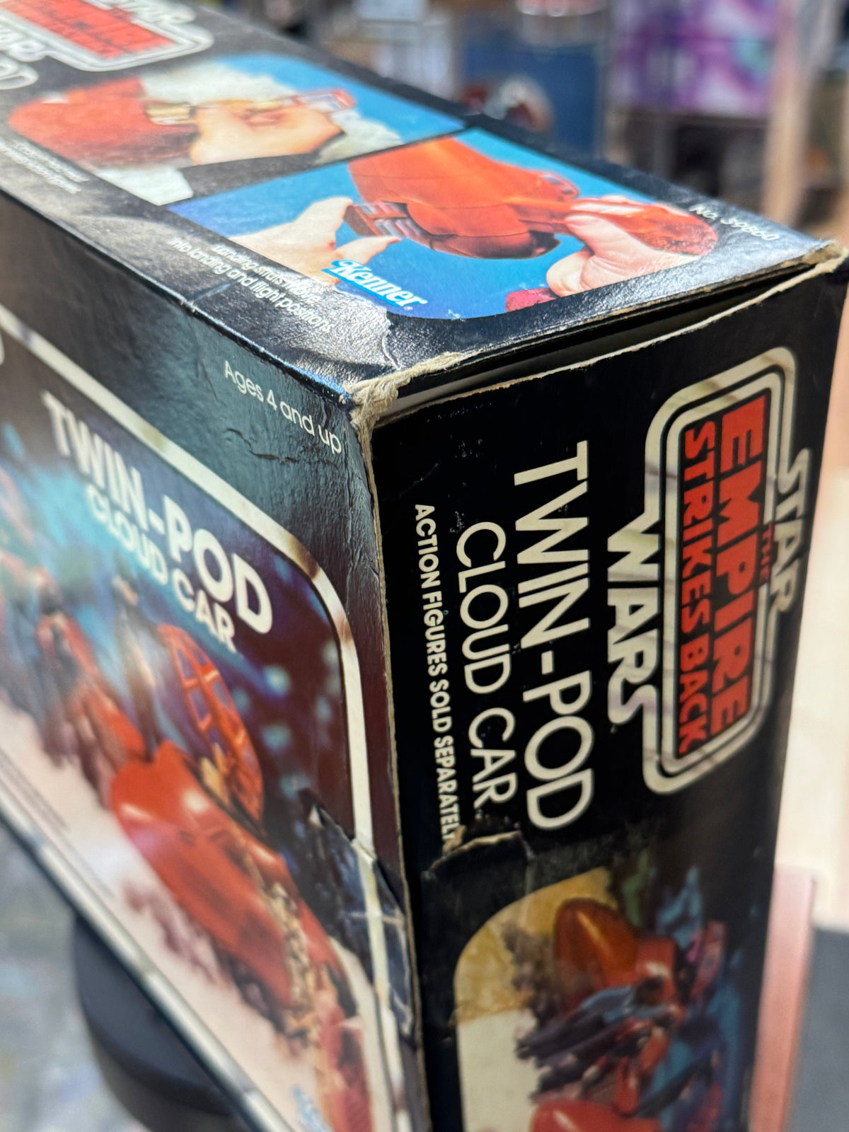 Twin Pod Cloud Car with Box 9303 (Vintage Star Wars, Kenner) COMPLETE product image 9, provided for visual reference and