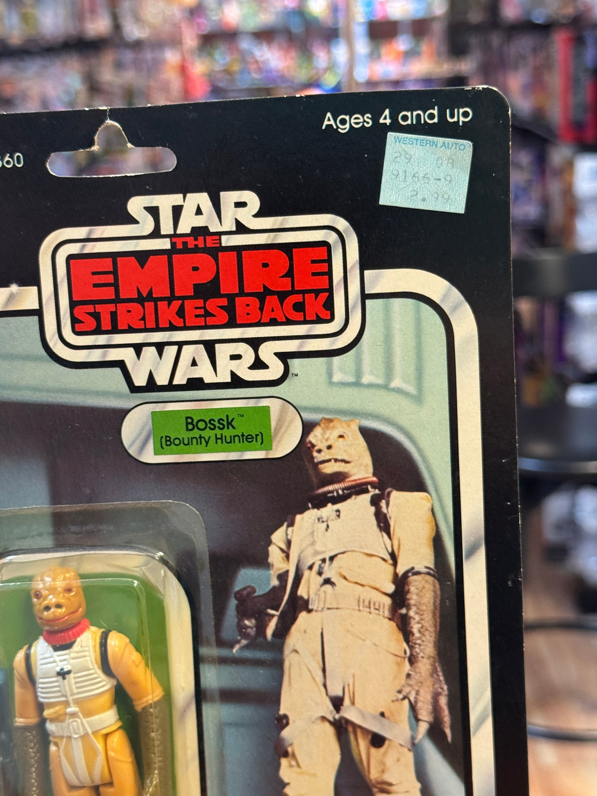 Bossk ESB 41D 7232 (Vintage Star Wars, Kenner) SEALED/CRACKED BUBBLE (Copy) product image 21, provided for visual reference