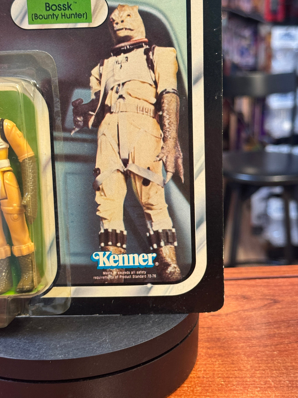 Bossk ESB 41D 7232 (Vintage Star Wars, Kenner) SEALED/CRACKED BUBBLE (Copy) product image 20, provided for visual reference