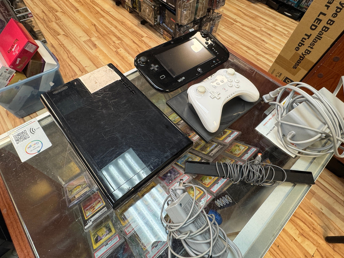 Wii U Console with Accessories & Wipeout (Nintendo, Video Game) **TESTED WORKING** product image 2, provided for visual