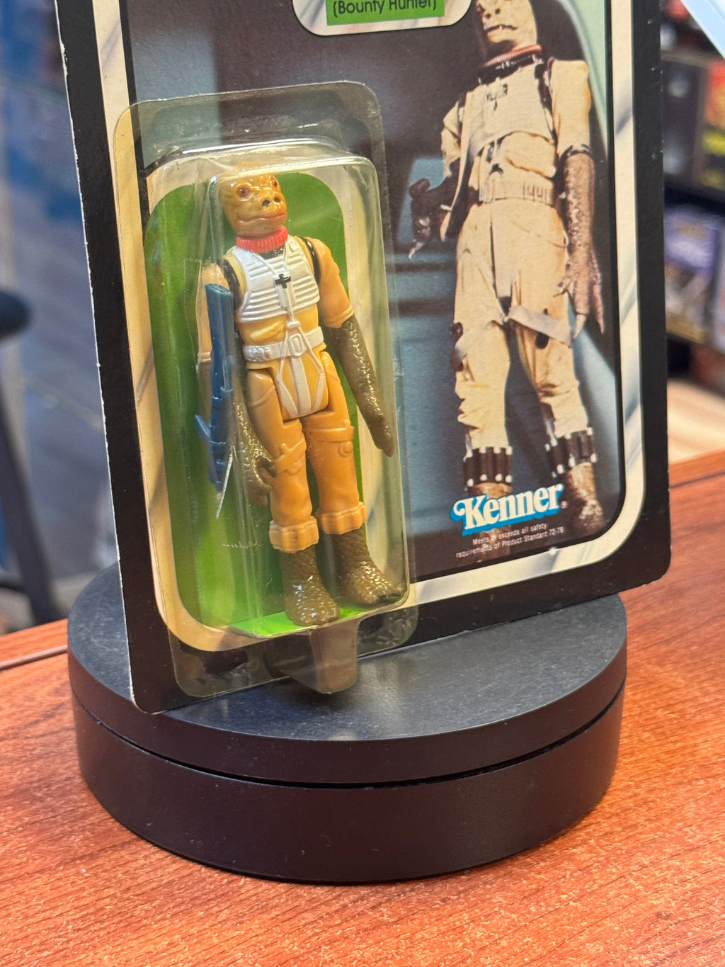 Bossk ESB 41D 7232 (Vintage Star Wars, Kenner) SEALED/CRACKED BUBBLE (Copy) product image 17, provided for visual reference