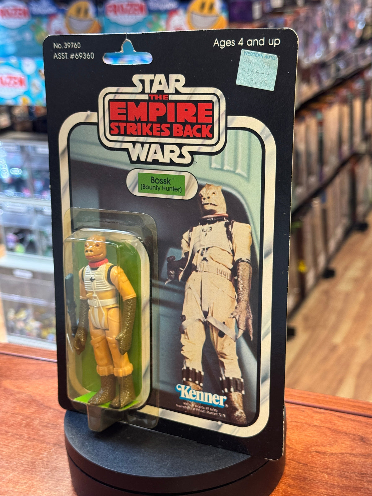 Bossk ESB 41D 7232 (Vintage Star Wars, Kenner) SEALED/CRACKED BUBBLE (Copy) product image 15, provided for visual reference