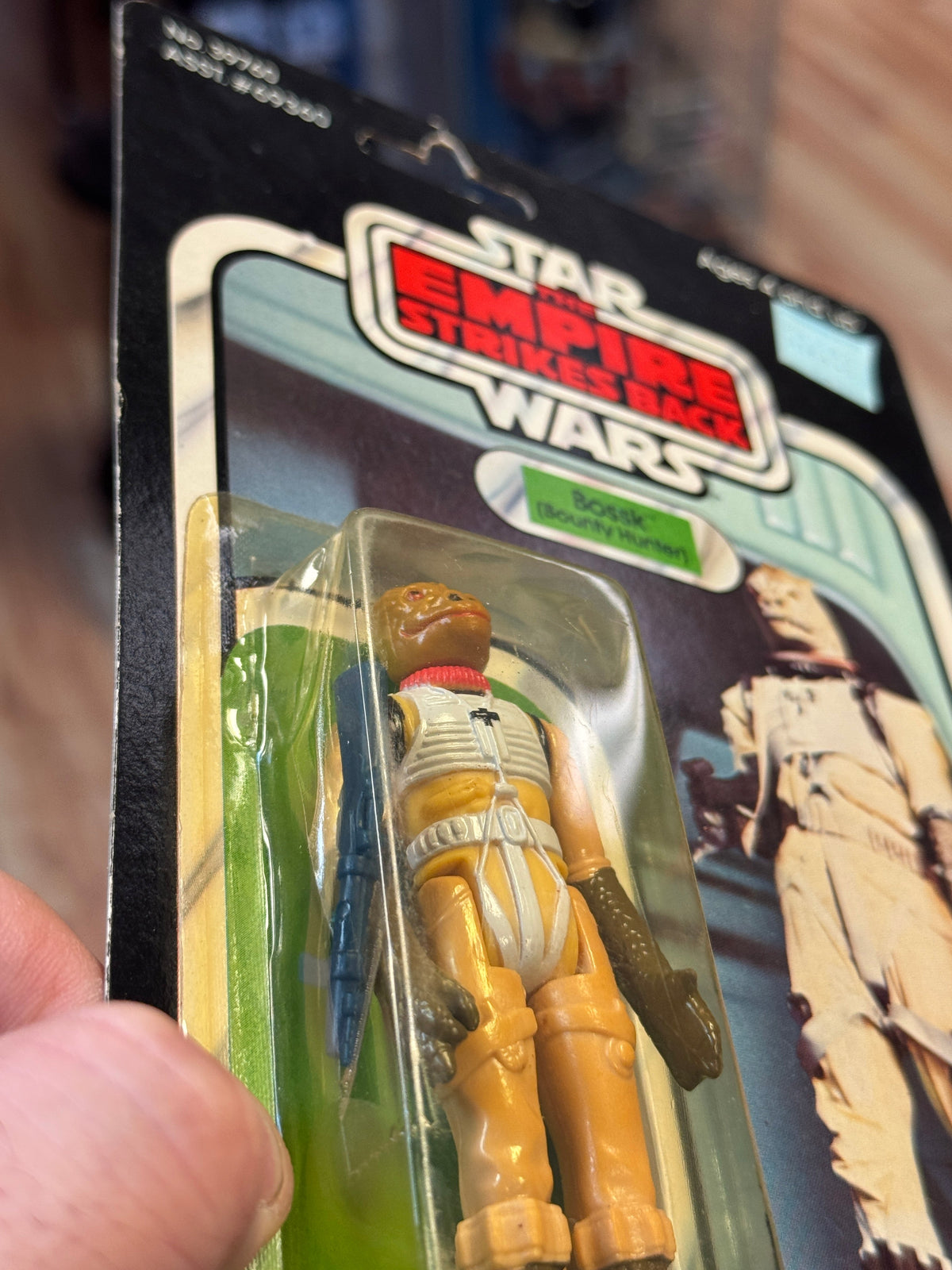Bossk ESB 41D 7232 (Vintage Star Wars, Kenner) SEALED/CRACKED BUBBLE (Copy) product image 11, provided for visual reference