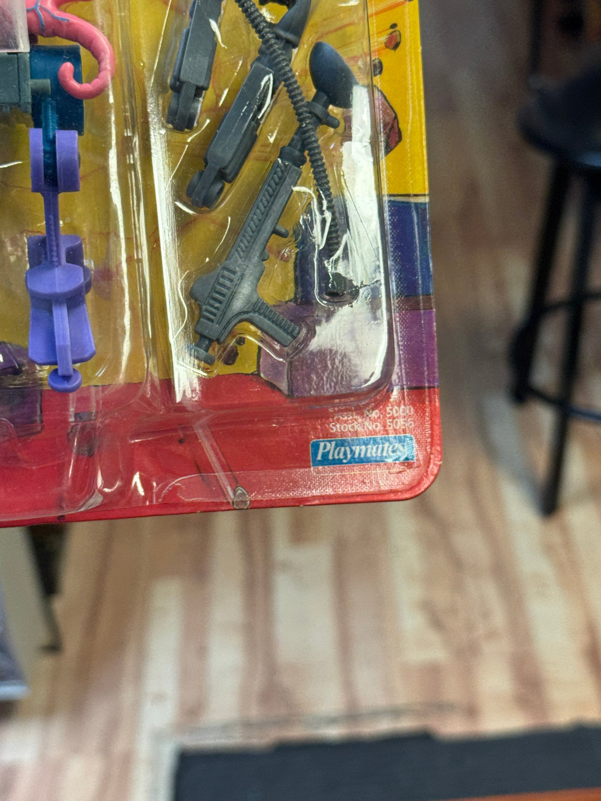 Krang with Walker 14 Back (Vintage TMNT Ninja Turtles, Playmates) SEALED product image 19, provided for visual reference and