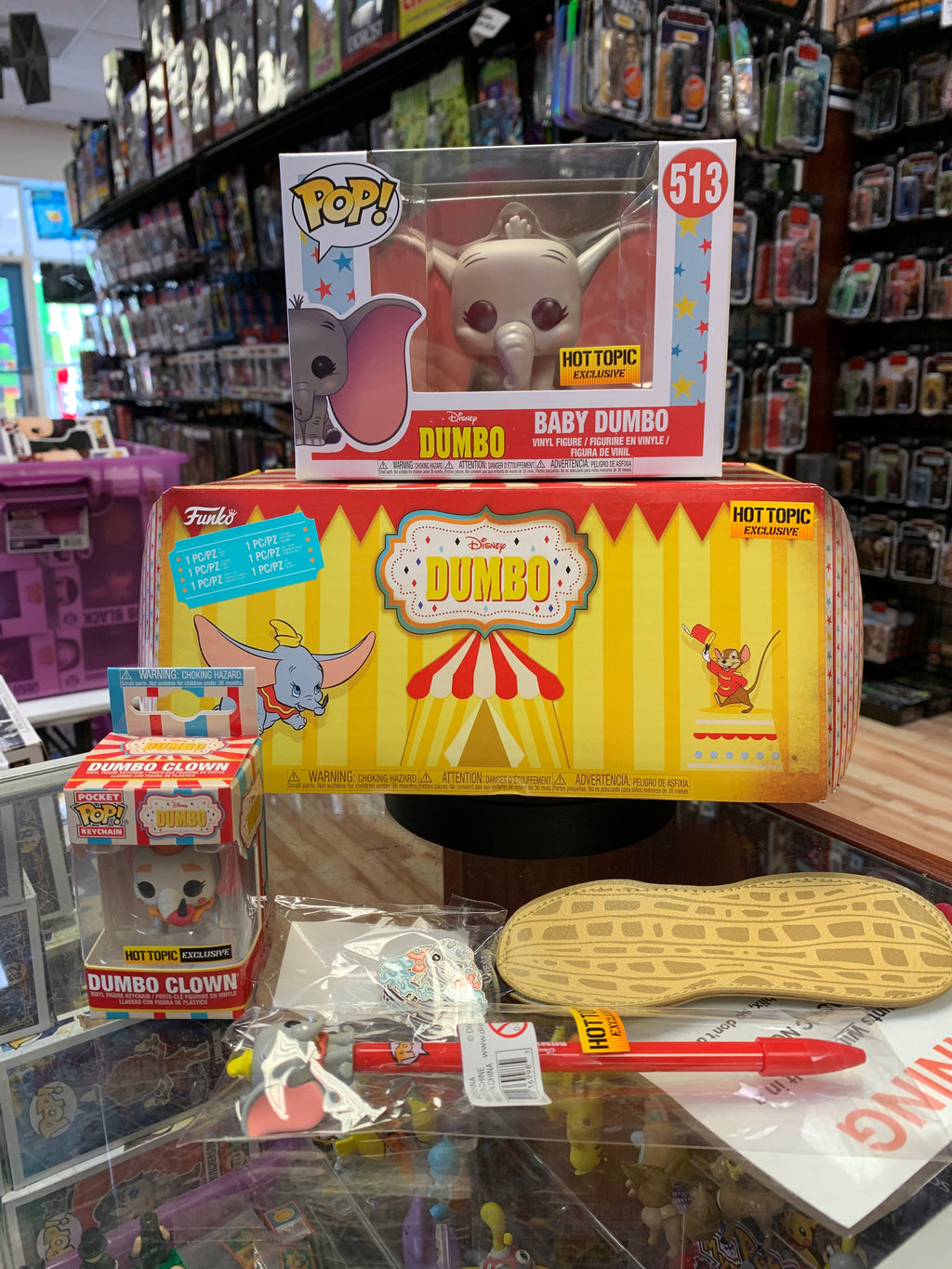 Baby Dumbo #513 Hot Topic (Funko Pop!, Disney Dumbo) product image 1, provided for visual reference and product detail review