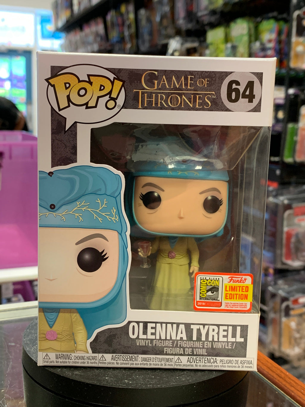 Olenna Tyrell #64 SDCC (Funko Pop!, Game of Thrones) product image 1, provided for visual reference and product detail review