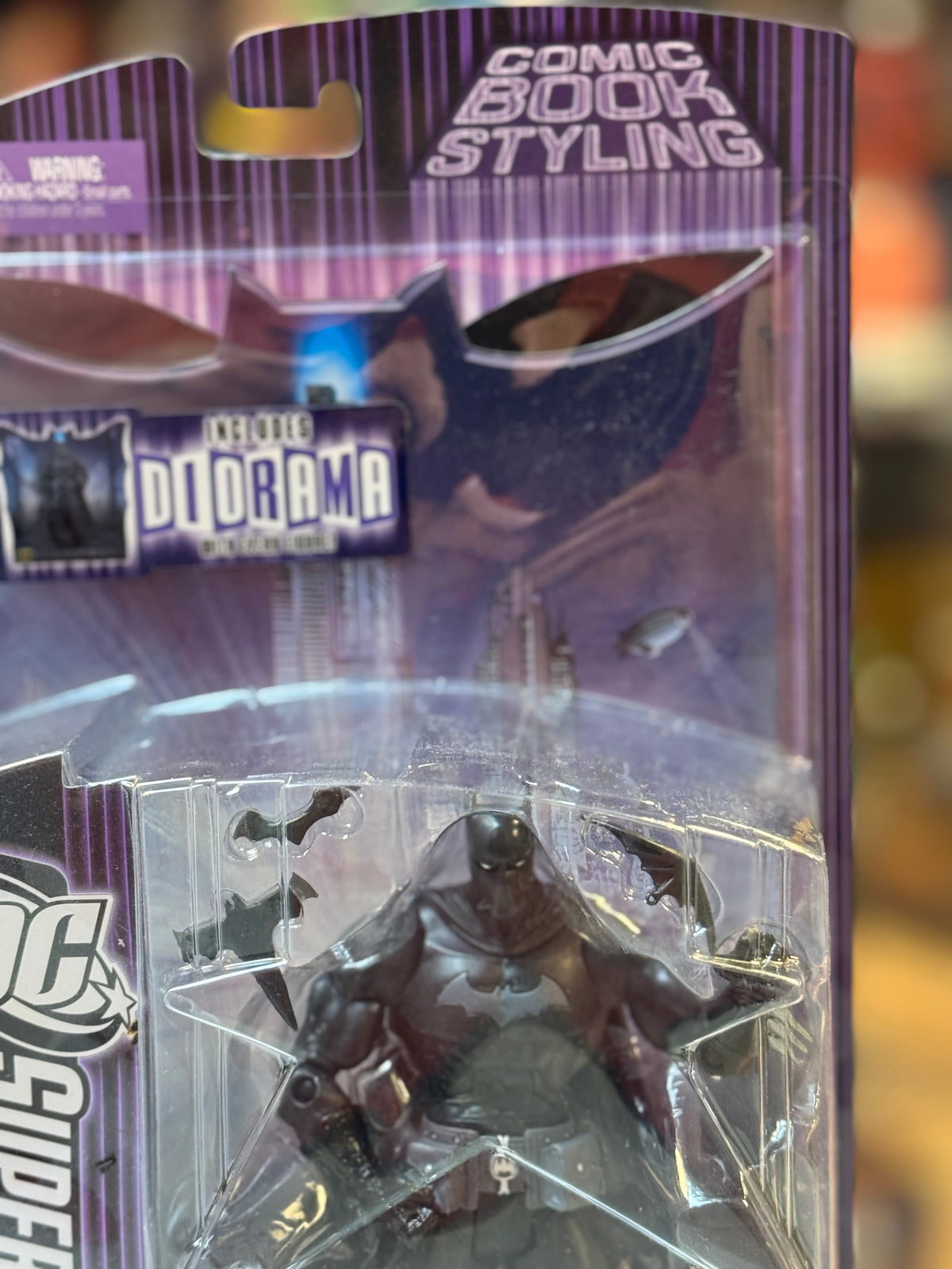 Knight Shadow Batman (DC Superheroes, Mattel) SEALED product image 9, provided for visual reference and product detail review