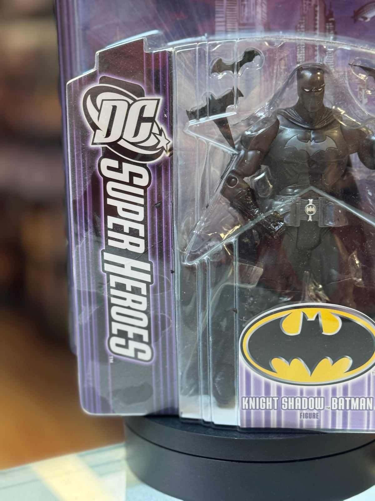 Knight Shadow Batman (DC Superheroes, Mattel) SEALED product image 7, provided for visual reference and product detail review