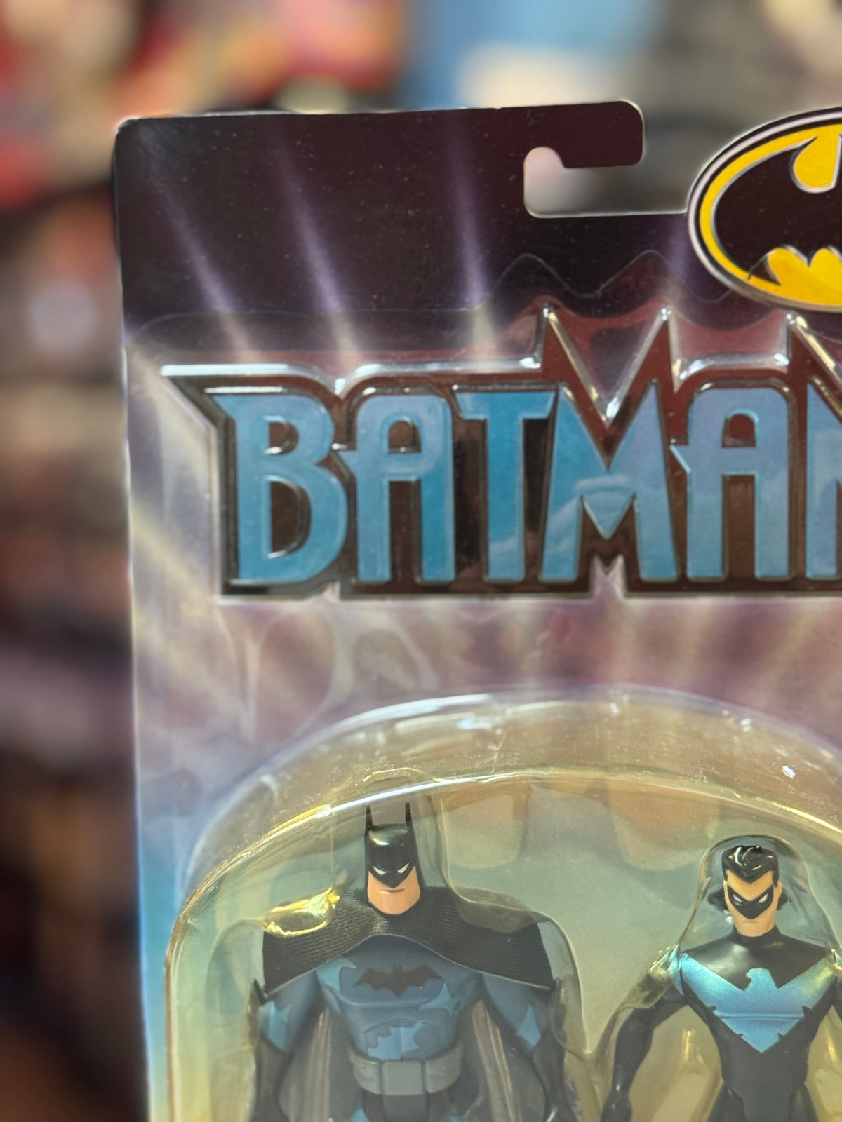 Batman & Nightwing 2 Pack (Batman Animated Series, Mattel) SEALED product image 10, provided for visual reference and