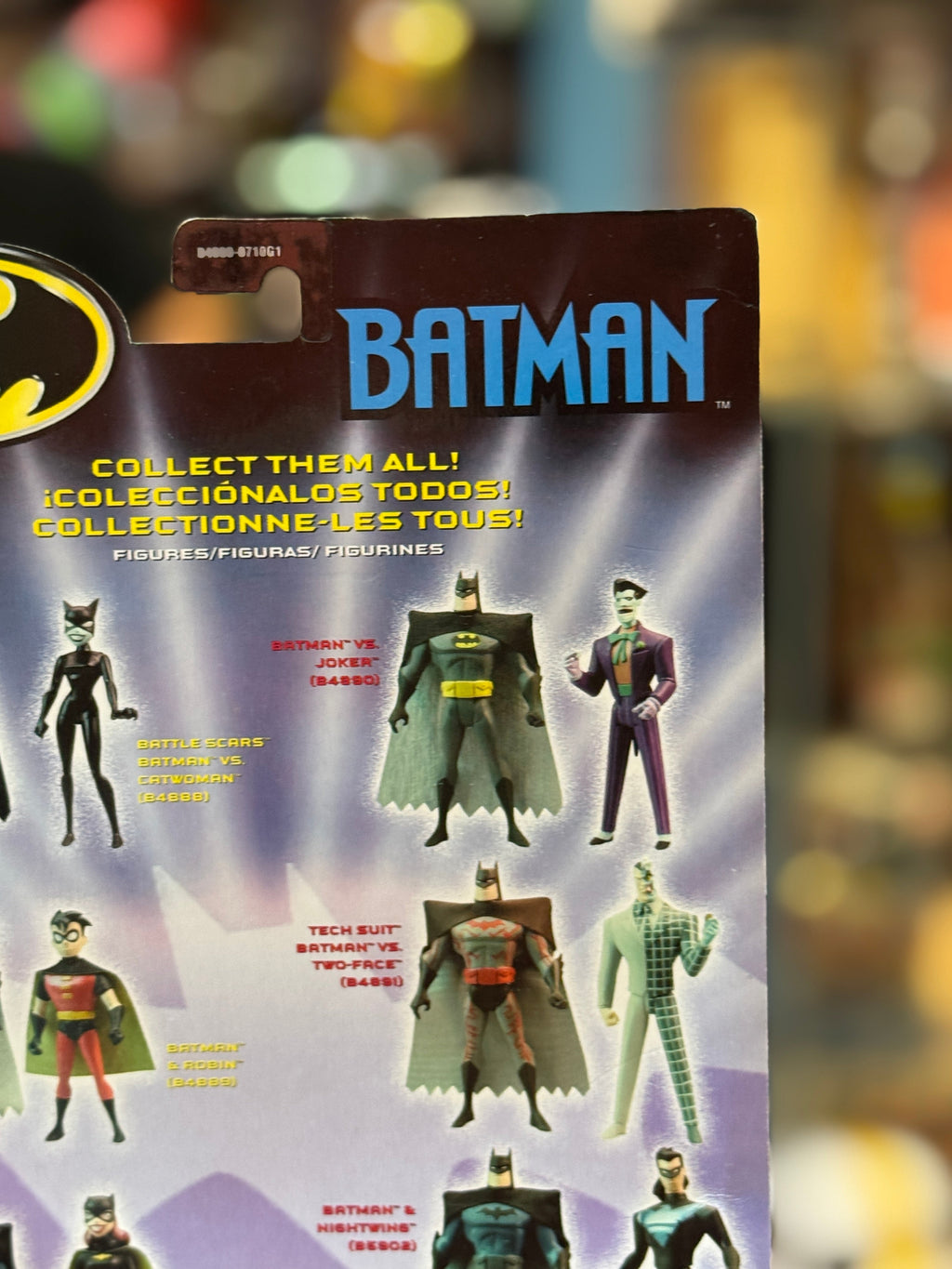 Batman & Nightwing 2 Pack (Batman Animated Series, Mattel) SEALED product image 4, provided for visual reference and product