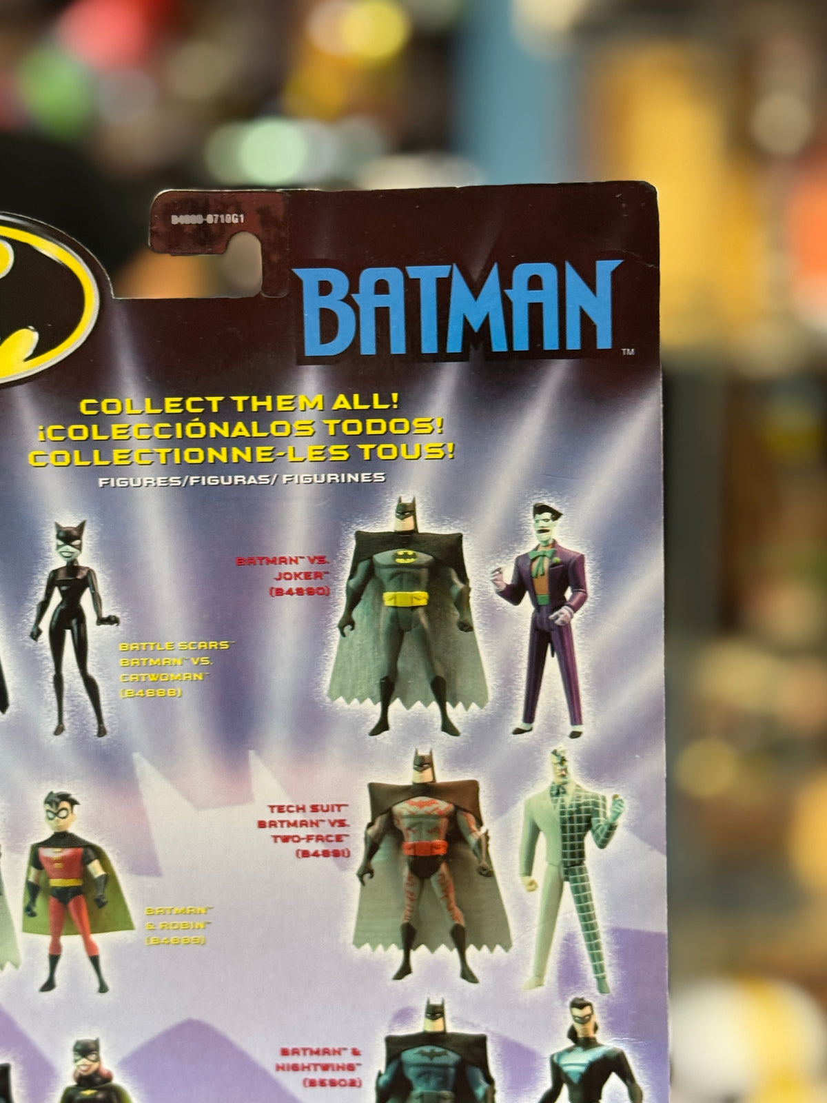 Batman & Nightwing 2 Pack (Batman Animated Series, Mattel) SEALED product image 4, provided for visual reference and product