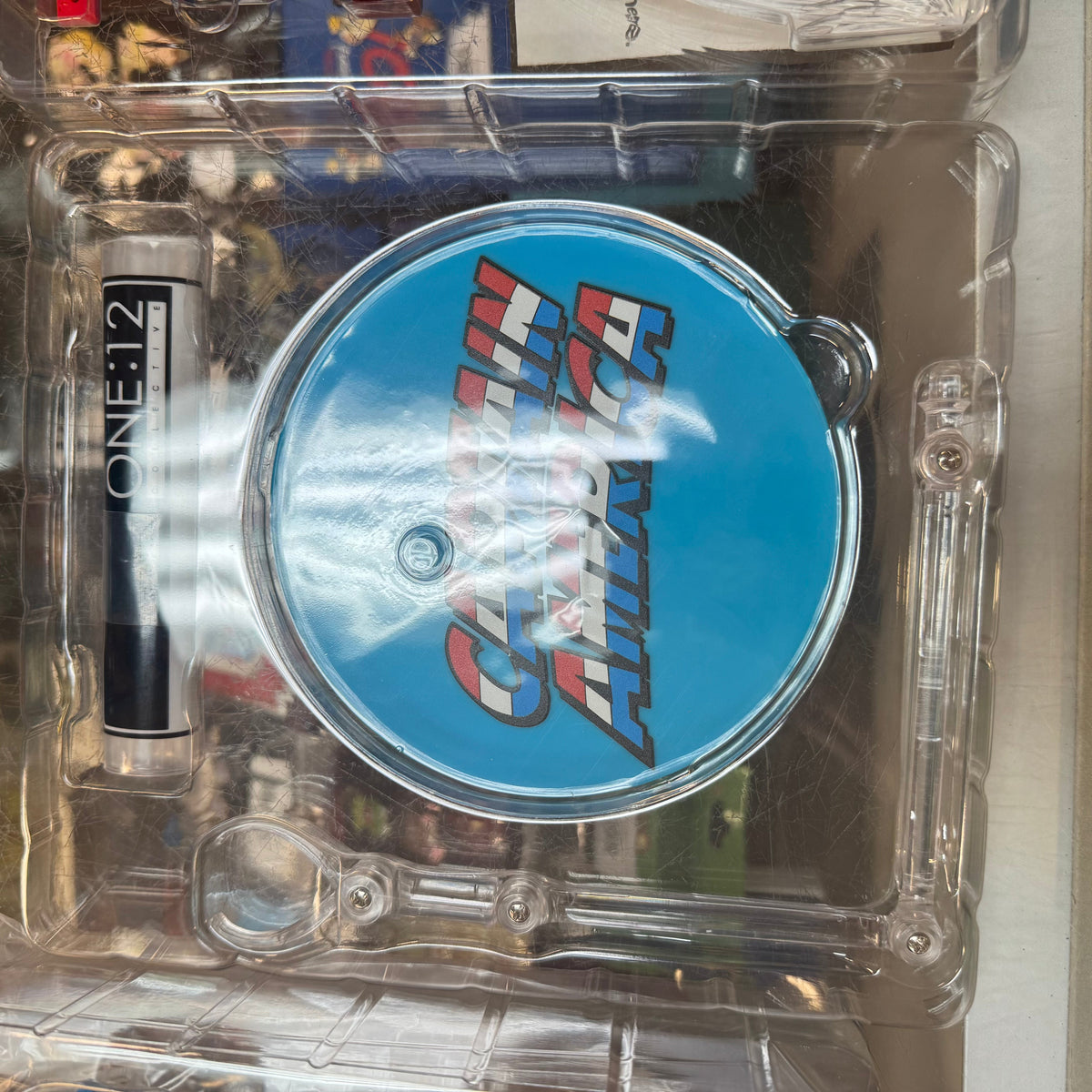 Captain America One:12 (Marvel, Mezcon) NEW product image 4, provided for visual reference and product detail review