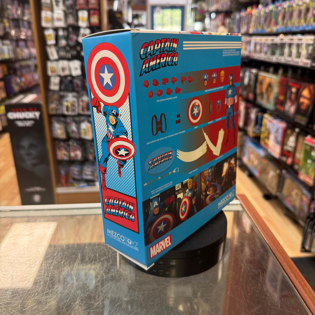Captain America One:12 (Marvel, Mezcon) NEW product image 7, provided for visual reference and product detail review