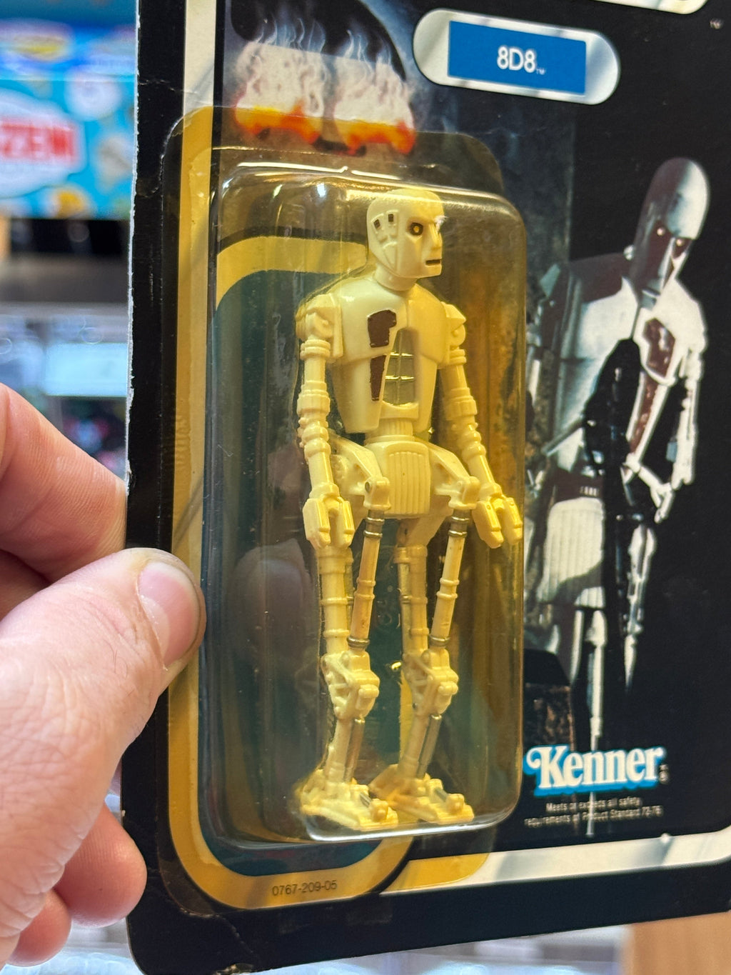 8D8 Droid ROTJ 77B (Vintage Star Wars, Kenner) SEALED product image 10, provided for visual reference and product detail