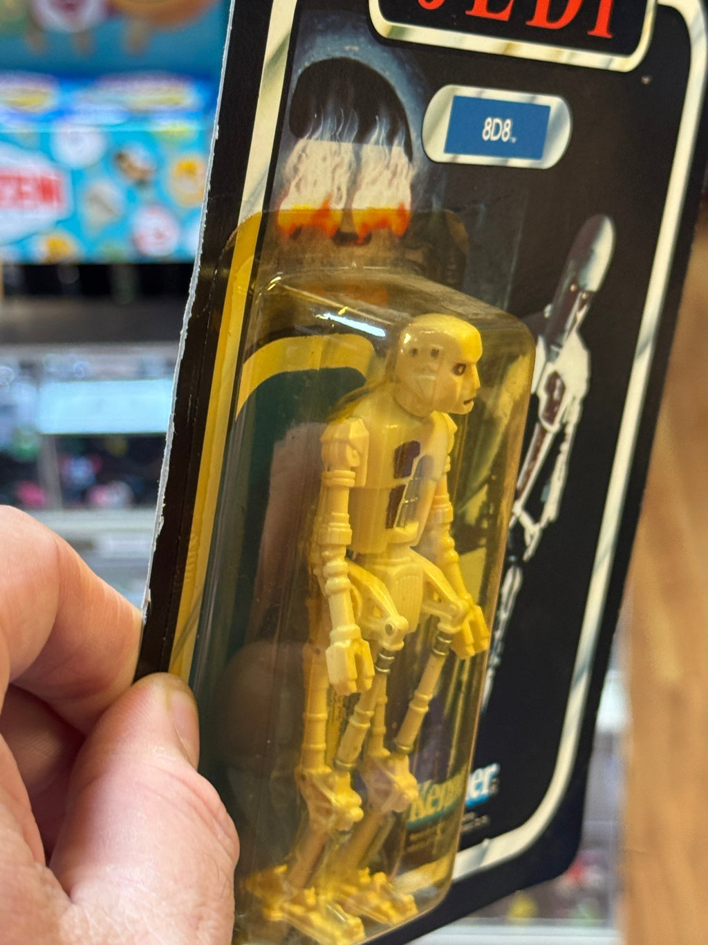 8D8 Droid ROTJ 77B (Vintage Star Wars, Kenner) SEALED product image 9, provided for visual reference and product detail
