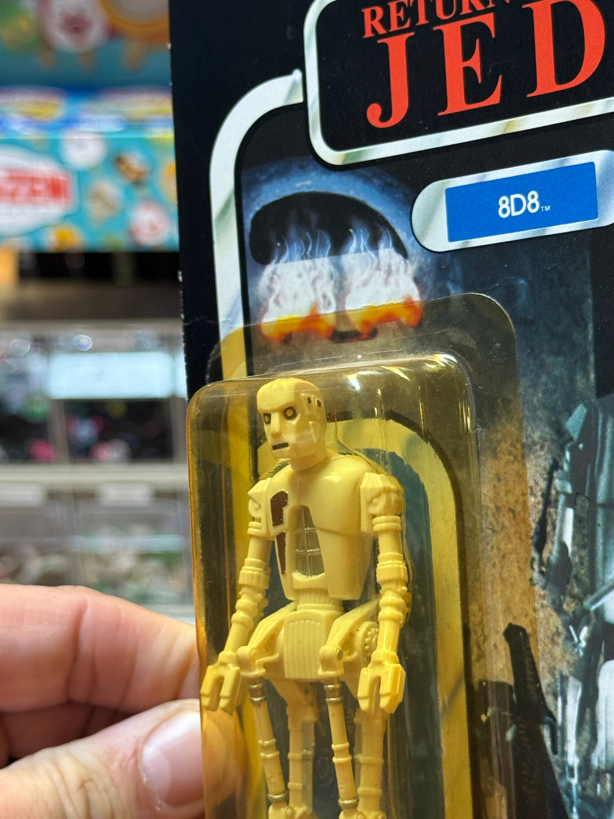 8D8 Droid ROTJ 77B (Vintage Star Wars, Kenner) SEALED product image 8, provided for visual reference and product detail