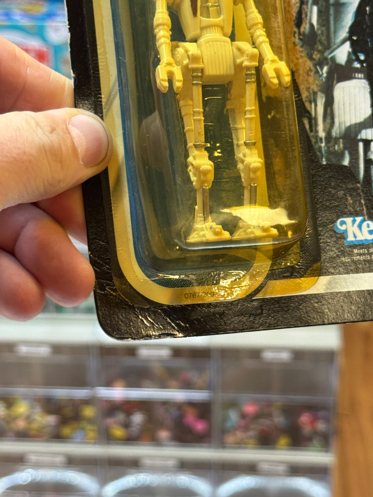 8D8 Droid ROTJ 77B (Vintage Star Wars, Kenner) SEALED product image 6, provided for visual reference and product detail