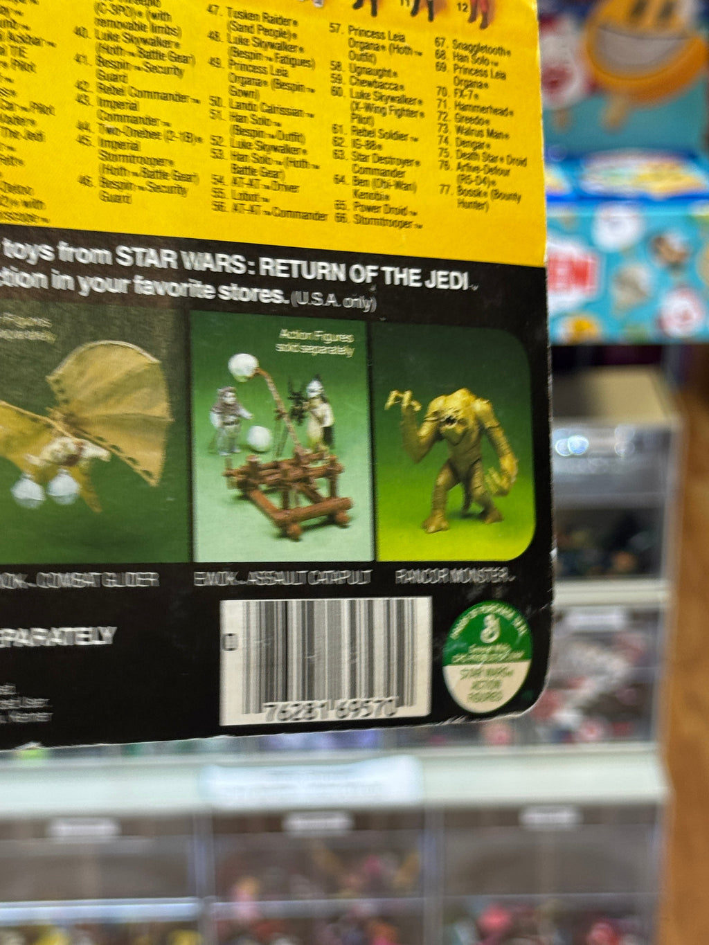 8D8 Droid ROTJ 77B (Vintage Star Wars, Kenner) SEALED product image 2, provided for visual reference and product detail